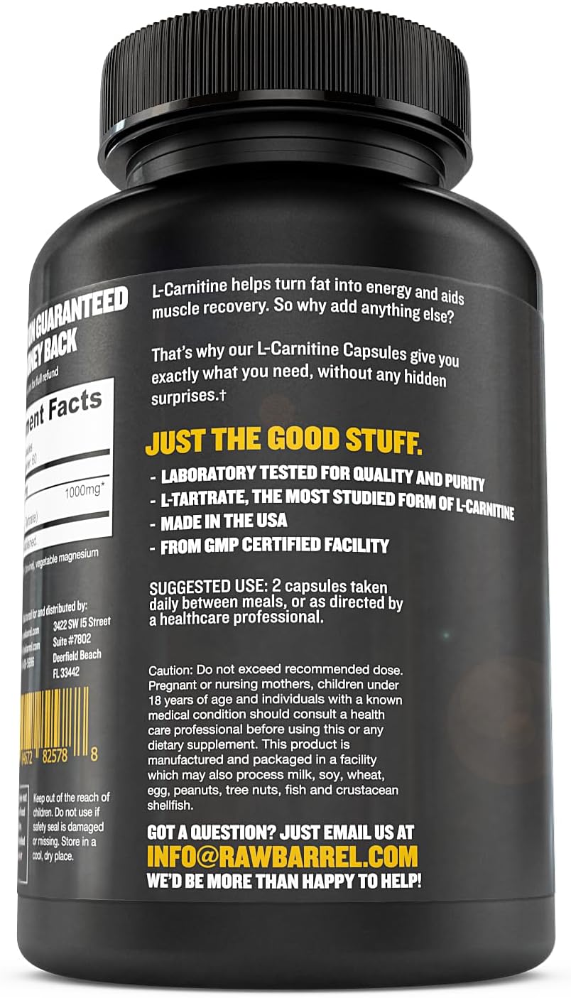pure-l-carnitine-l-tartrate-capsules-for-cognitive-function-500mg---keto-friendly-supplement-for-men-and-women-by-raw-barrel-9