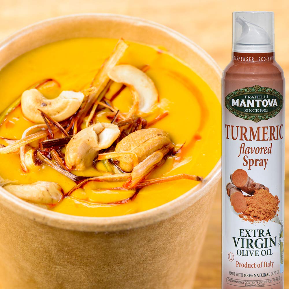 mantova-turmeric-flavored-extra-virgin-olive-oil-spray---100-natural-heart-healthy-cooking-oil-from-italy---perfect-for-salads-and-pasta---8-oz-dispenser-bottle-with-no-waste-spraying-5