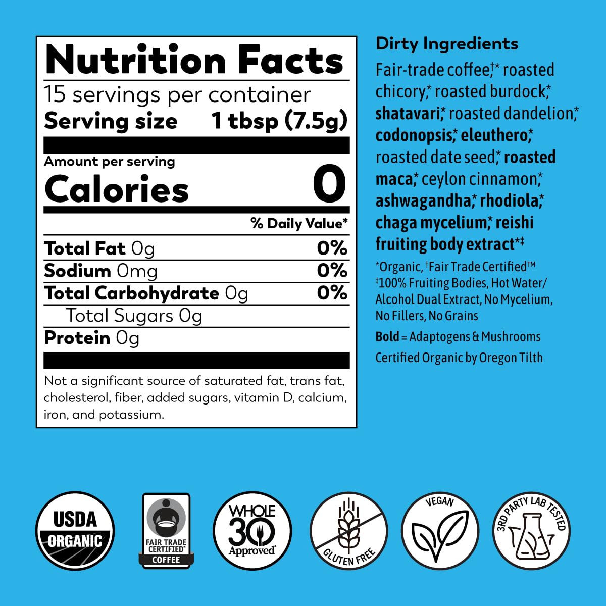 adaptogenic-mushroom-coffee-blend-with-chaga-and-reishi---vegan-keto-whole-30-wellness-tonic---fair-trade-fruiting-body-mushrooms---8-oz-30-servings-7