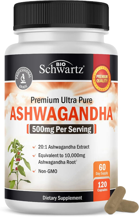 bioschwartz-ashwagandha-extra-strength-capsules---500mg-root-extract-10000mg-powder-equivalent---vegan-gluten-free-non-gmo---60-servings-120-count-1