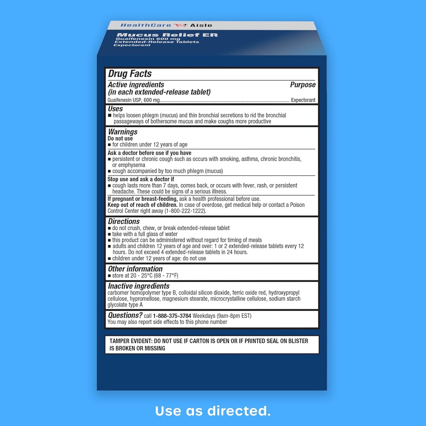 guaifenesin-600mg-extended-release-tablets---100-count---mucus-relief-expectorant-for-chest-congestion---healthcareaisle-5
