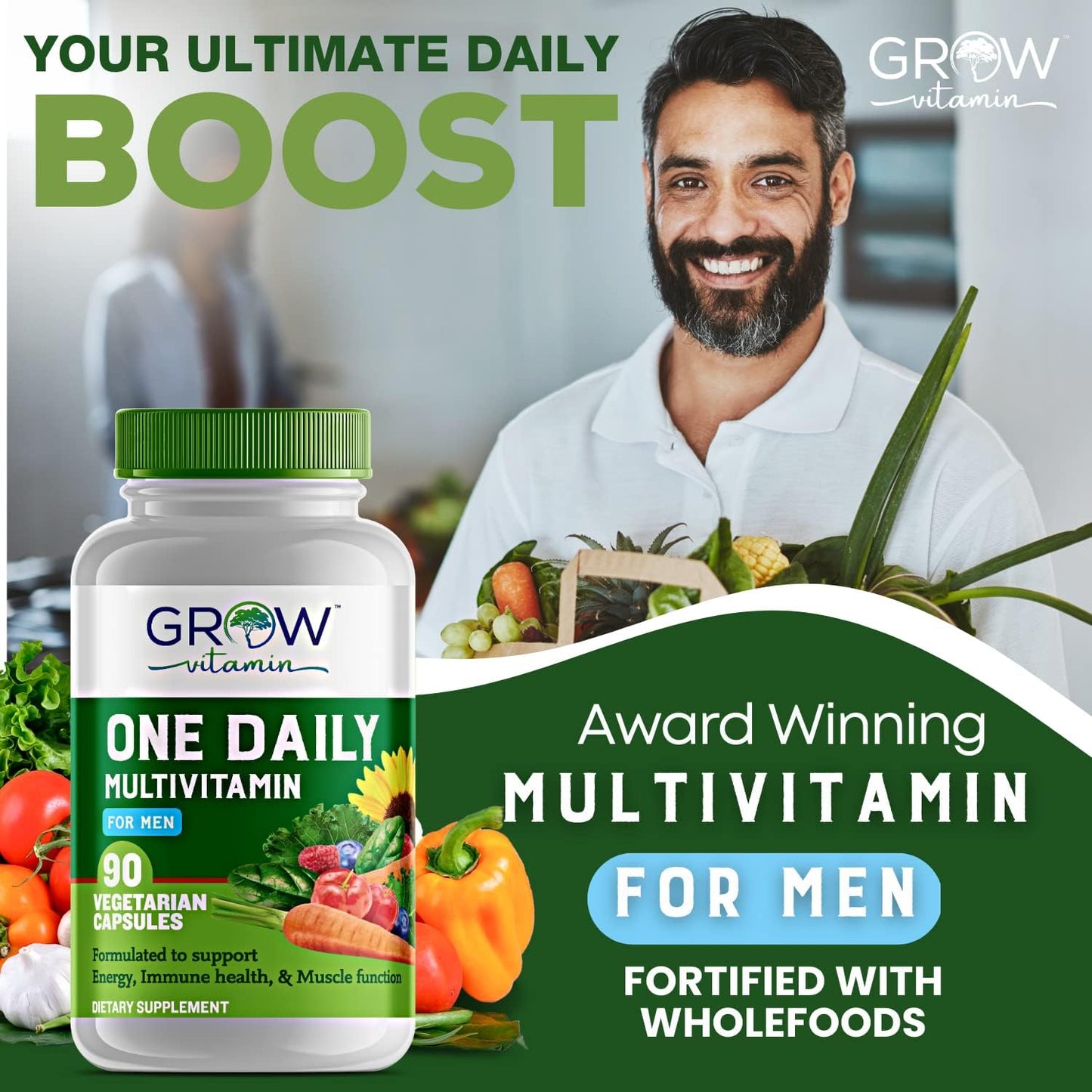 mens-daily-multivitamin-with-organic-whole-foods---boost-energy-health---non-gmo---90-capsules-3-month-supply-3