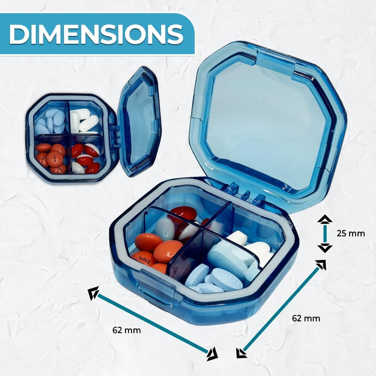 blue-yourrx-travel-pill-organizer-with-4-compartments---durable-and-watertight-pill-case-for-vitamins-supplements-and-medicine---compact-pill-container-for-purse---travel-size-pill-holder-5