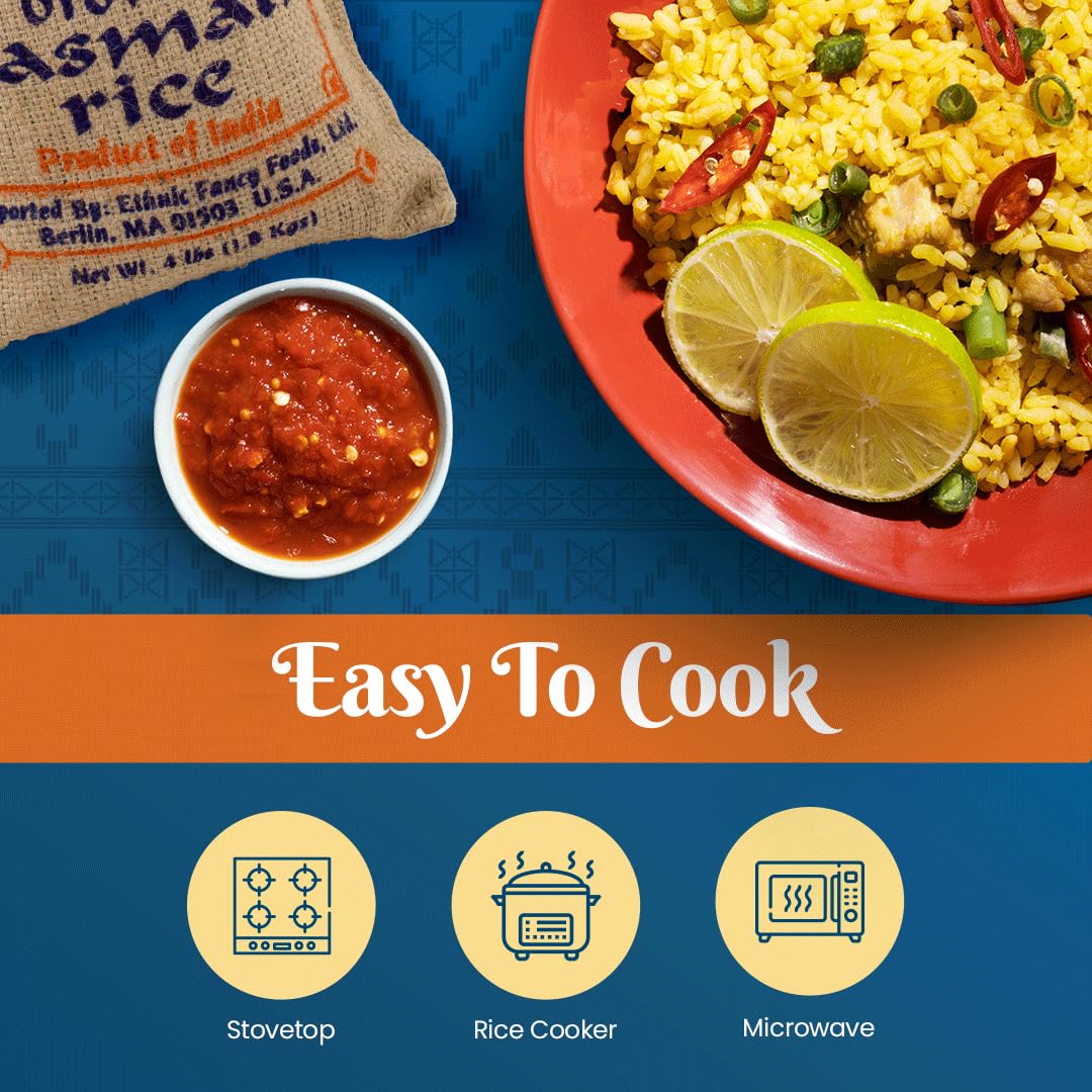 4lb-bombay-market-brown-basmati-rice---fragrant-long-grain-basmati-rice-with-nutty-flavor---aromatic-basmati-rice-for-cooking-6