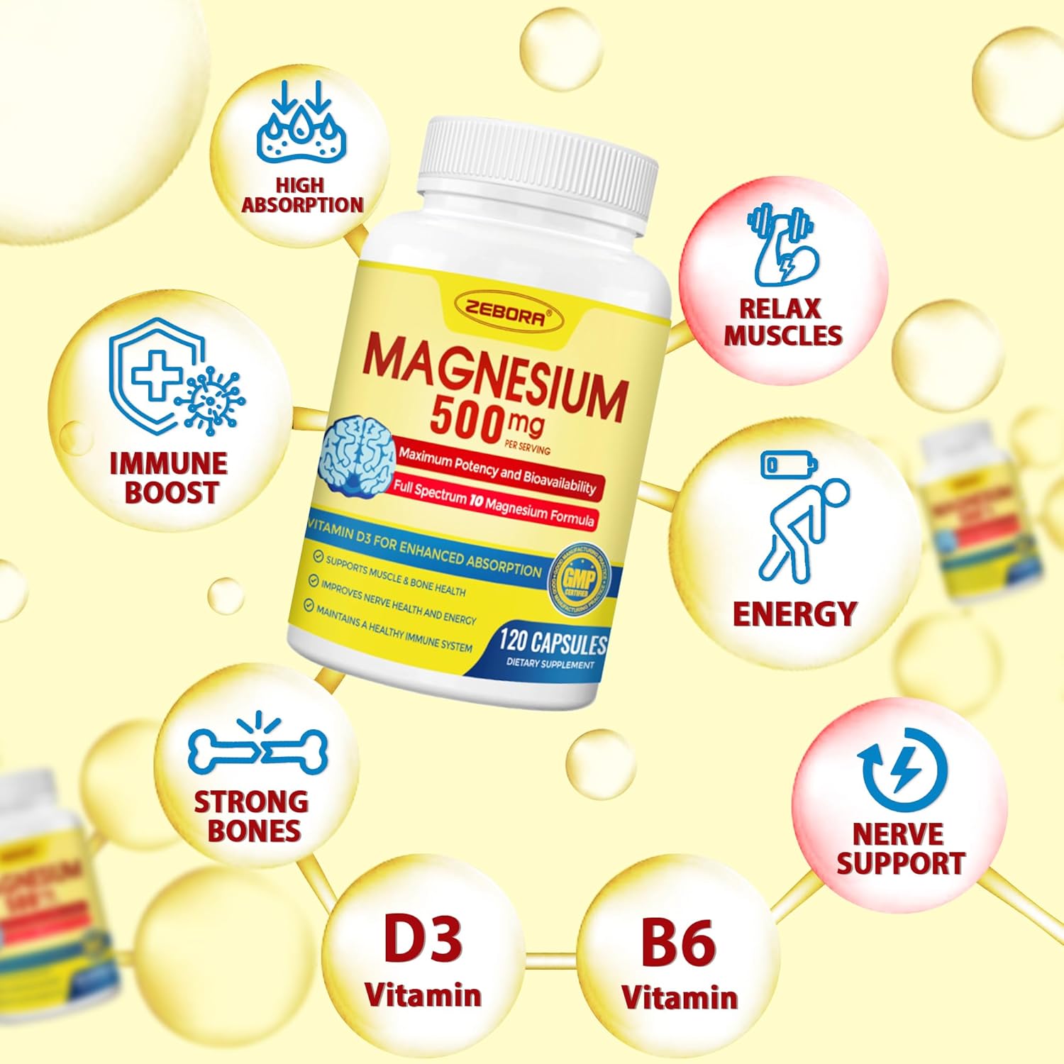 chelated-magnesium-complex-supplement-with-vitamin-d3-zinc-for-nerve-muscle-bone-support---vegan-120-capsules-500mg---glycinate-citrate-malate-plus-more-8