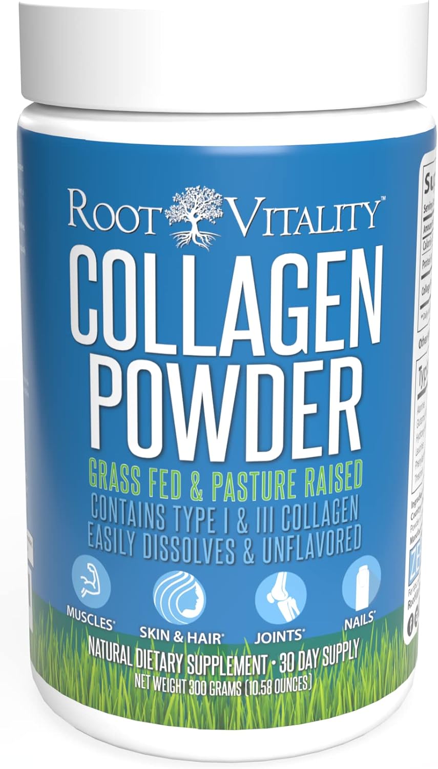 grass-fed-collagen-peptides-powder-for-skin-hair-nails---hydrolyzed-protein-supplement-non-gmo-zero-sugar---30-servings-for-men-women-1