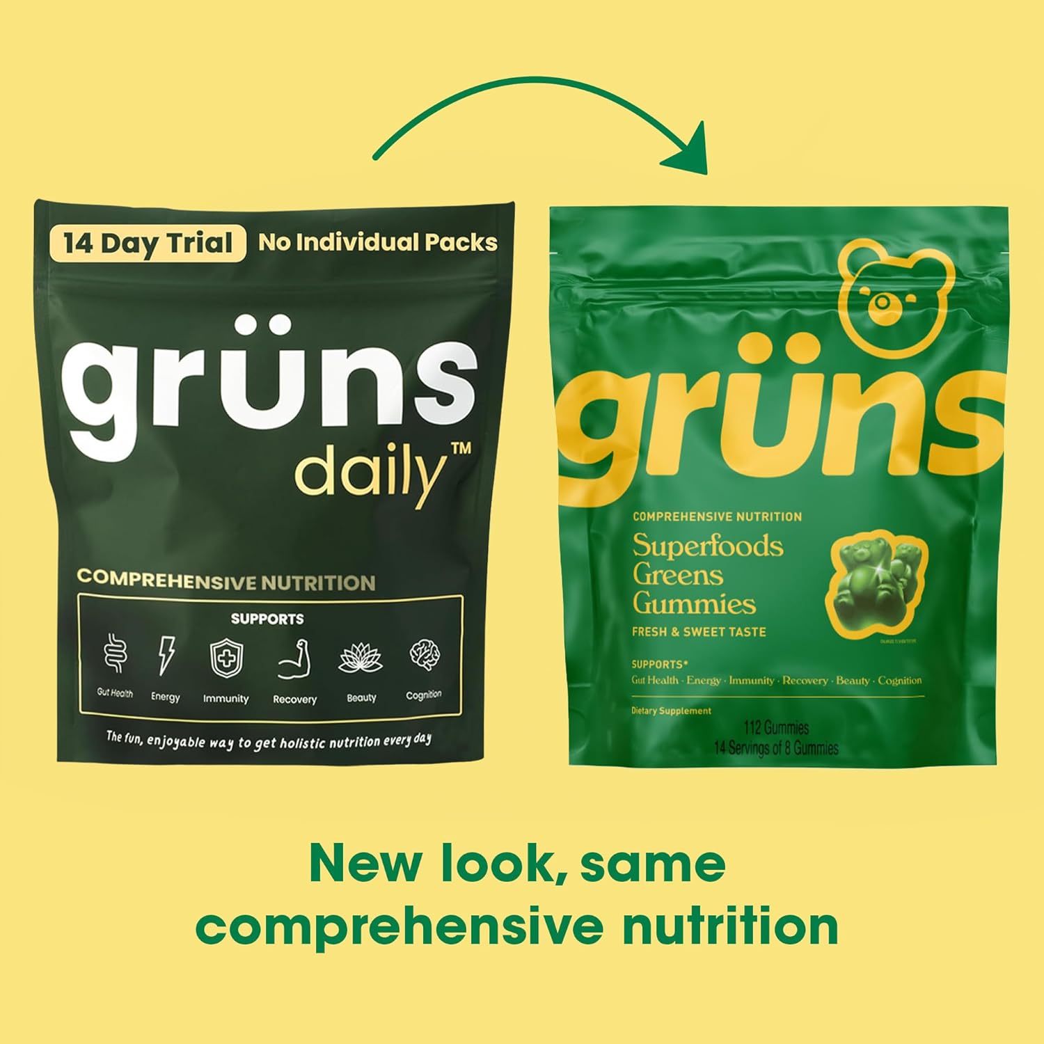 super-greens-gummy-bears-with-spirulina-chlorella-prebiotics---adaptogens-supplement-with-20-vitamins-minerals-for-digestive-health---low-sugar-2-week-supply-2