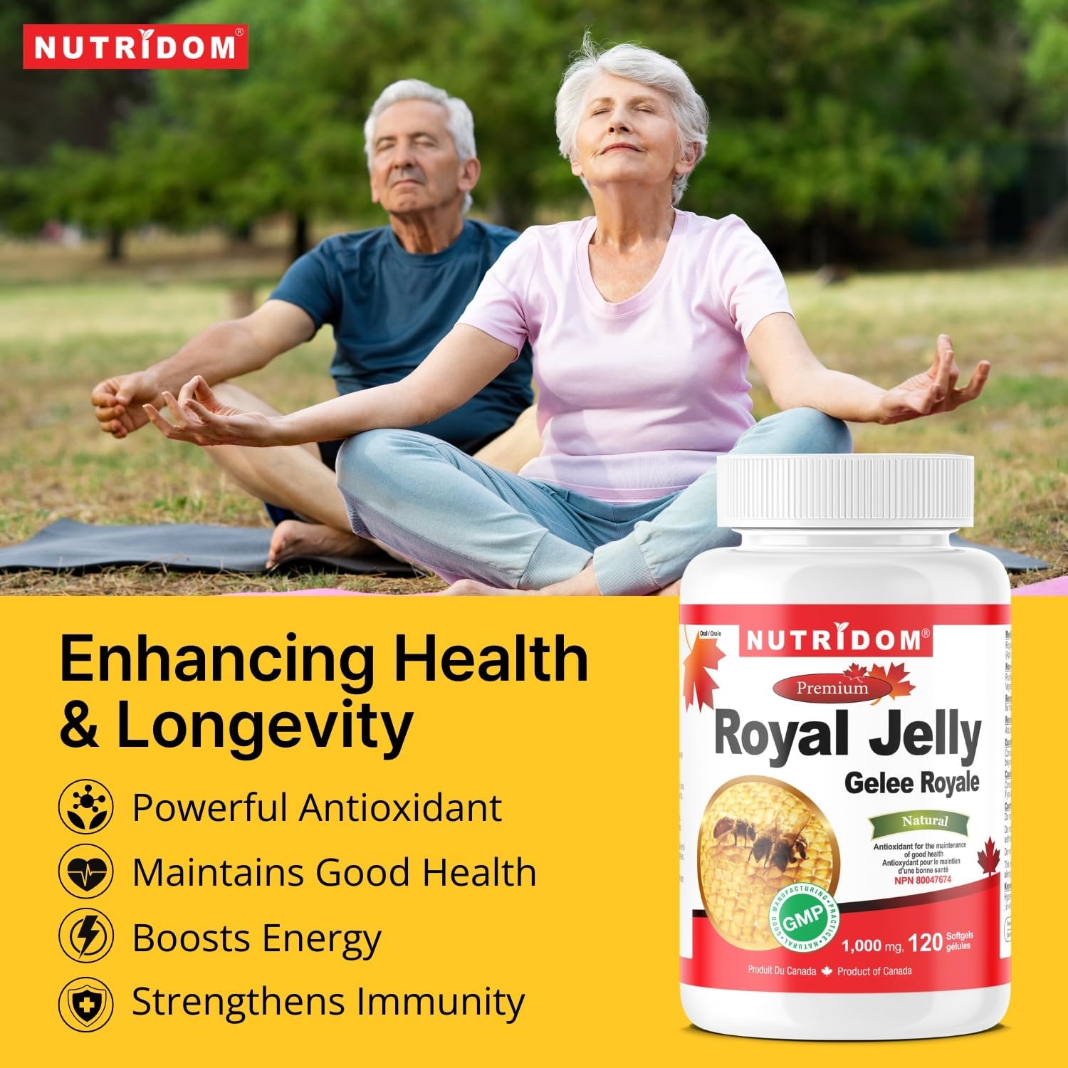 nutridom-royal-jelly-softgels---1000mg-120-count---one-bottle-2