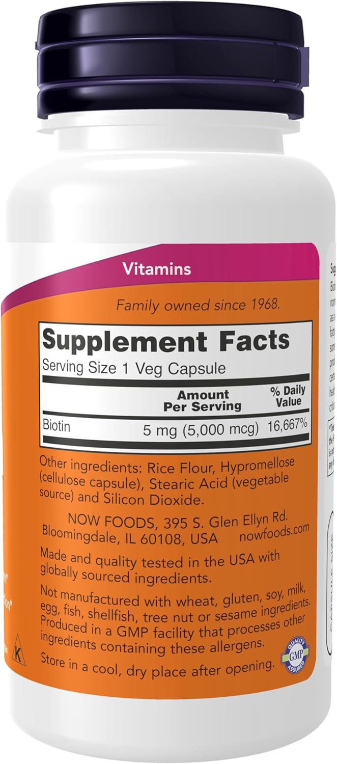 now-foods-biotin-5000-mcg-veg-capsules-for-amino-acid-metabolism-and-energy-production---60-count-2