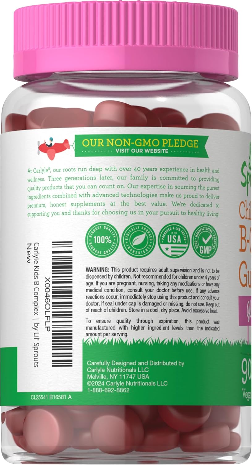 carlyle-kids-b-complex-gummies---90-count-peach-raspberry-flavor---non-gmo-gluten-free-vegan-supplement-for-lil-sprouts-3