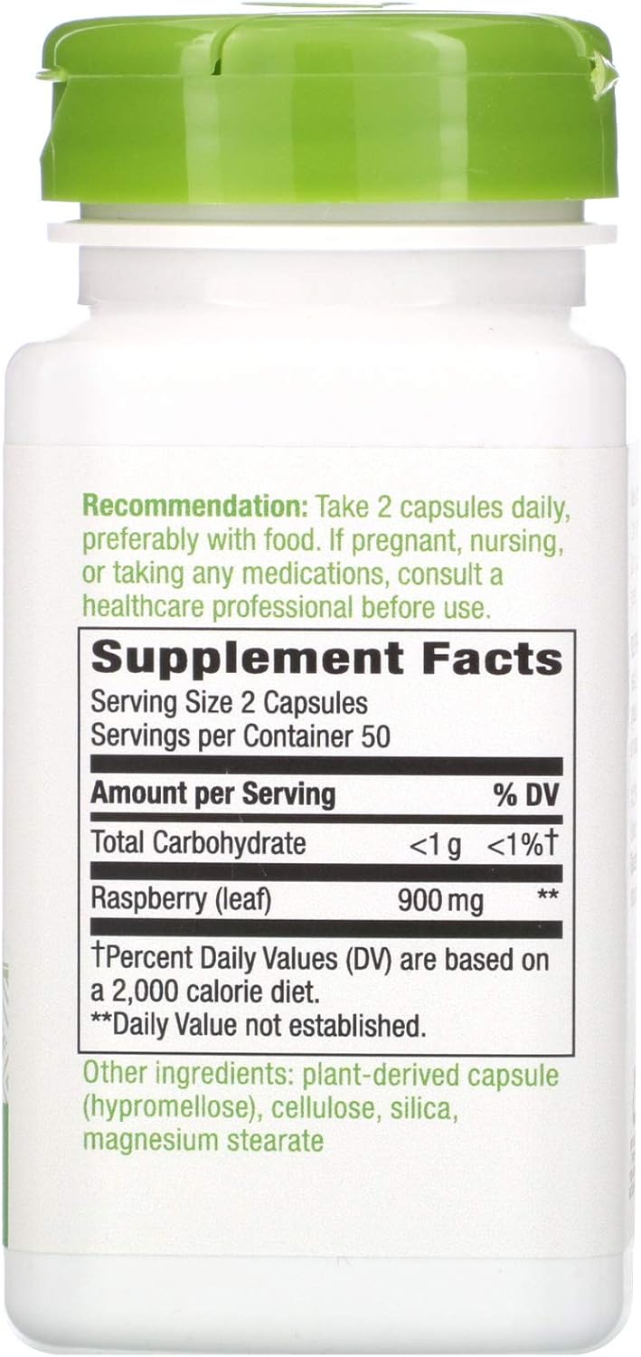 red-raspberry-leaves-capsules---450-mg-100-count---natural-support-for-womens-health-and-wellness-by-natures-way-2