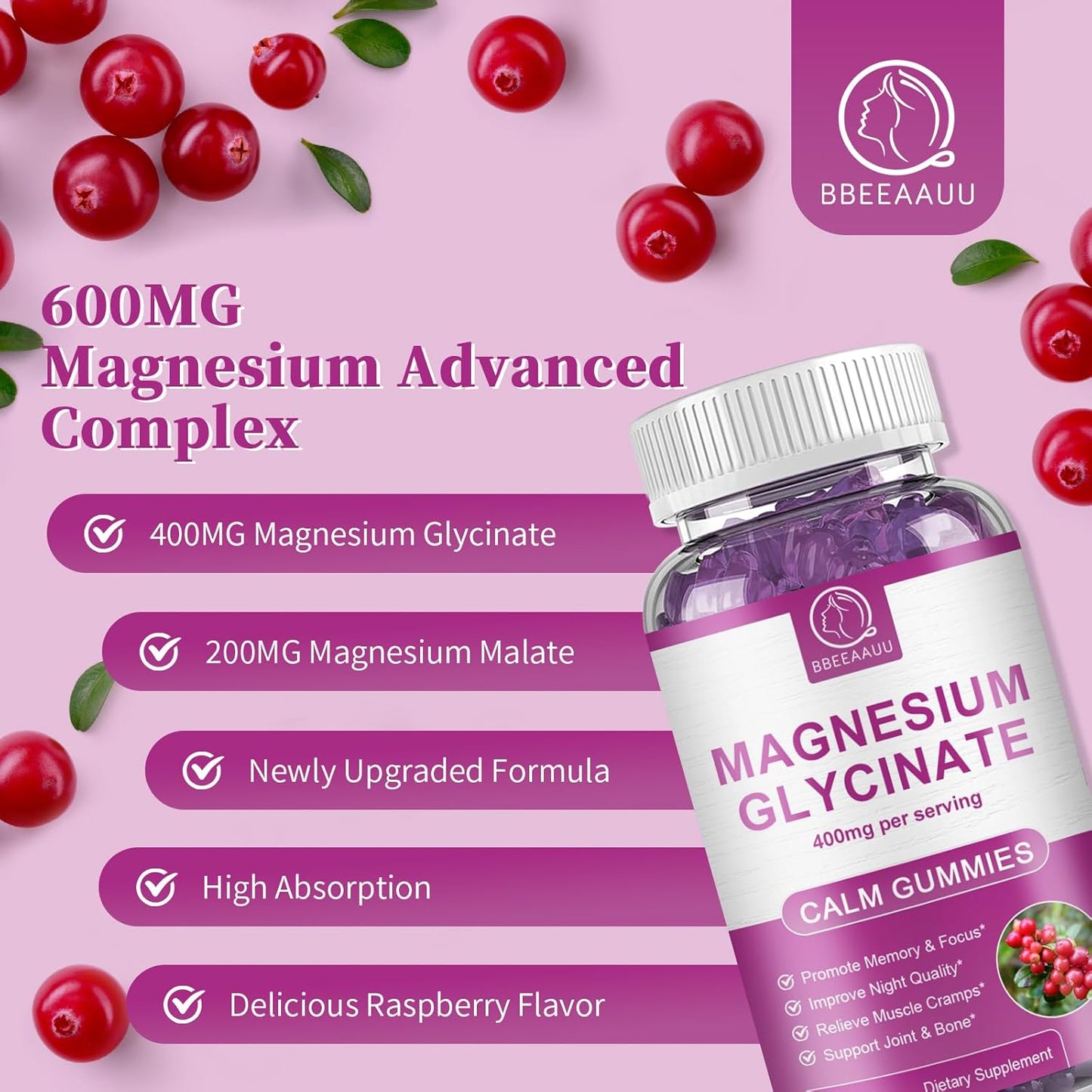 high-absorption-magnesium-glycinate-gummies-with-potassium-calcium-vitamin-d-b6-coq10---400mg-cranberry-flavor---night-muscle-energy-support---60-count-3