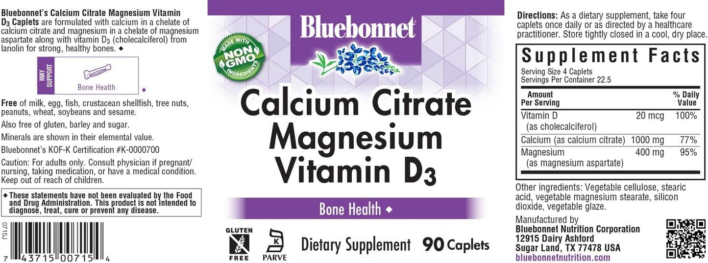 bluebonnet-nutrition-calcium-citrate-magnesium-with-vitamin-d3-caplets---bone-health-muscle-relaxation-support---non-gmo-gluten-free-soy-free-milk-free-kosher---90-count-2