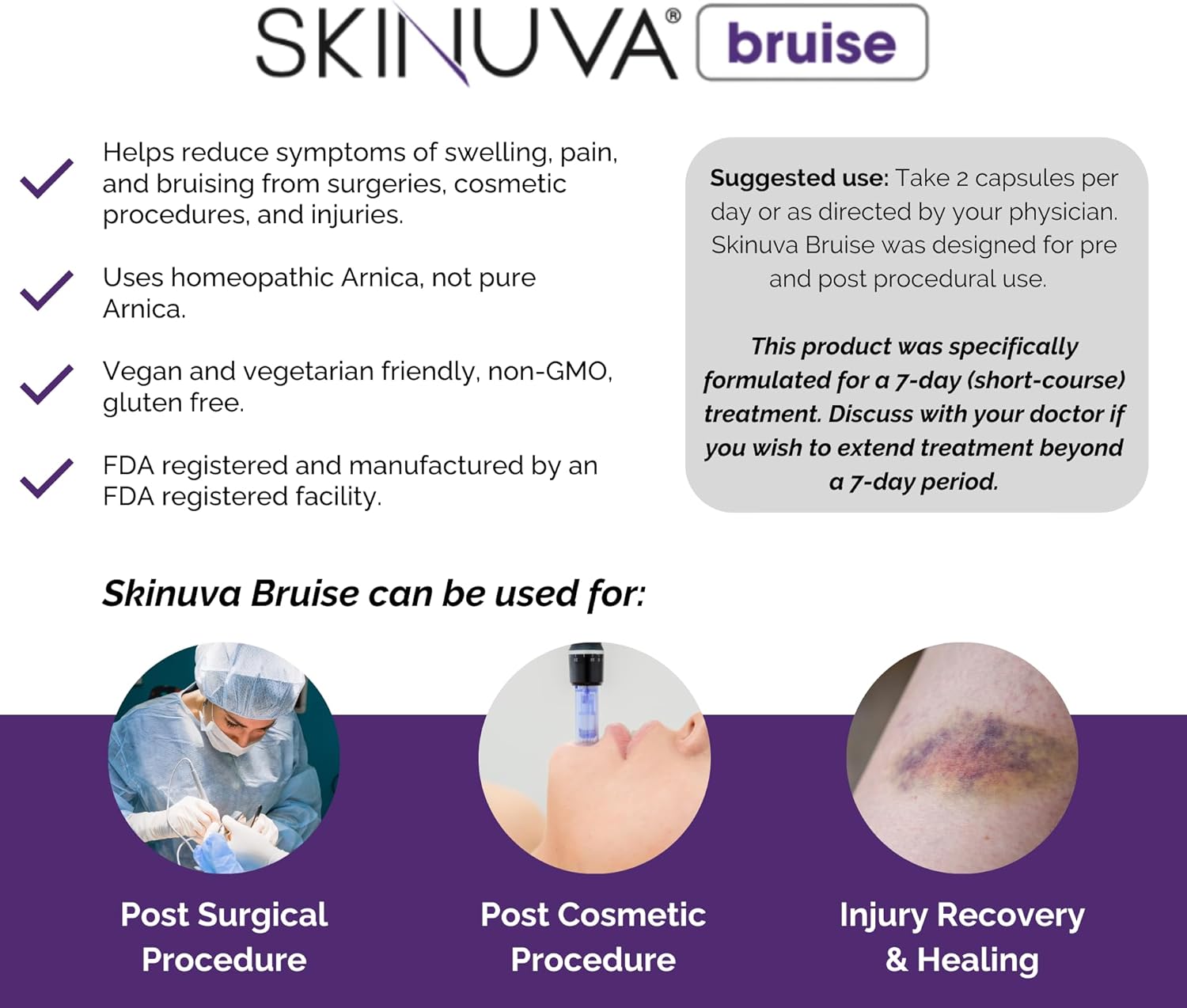 skinuva-bruise-supplement---arnica-bromelain-zinc-for-bruising-swelling---homeopathic-remedy---14-capsules-7-days-4