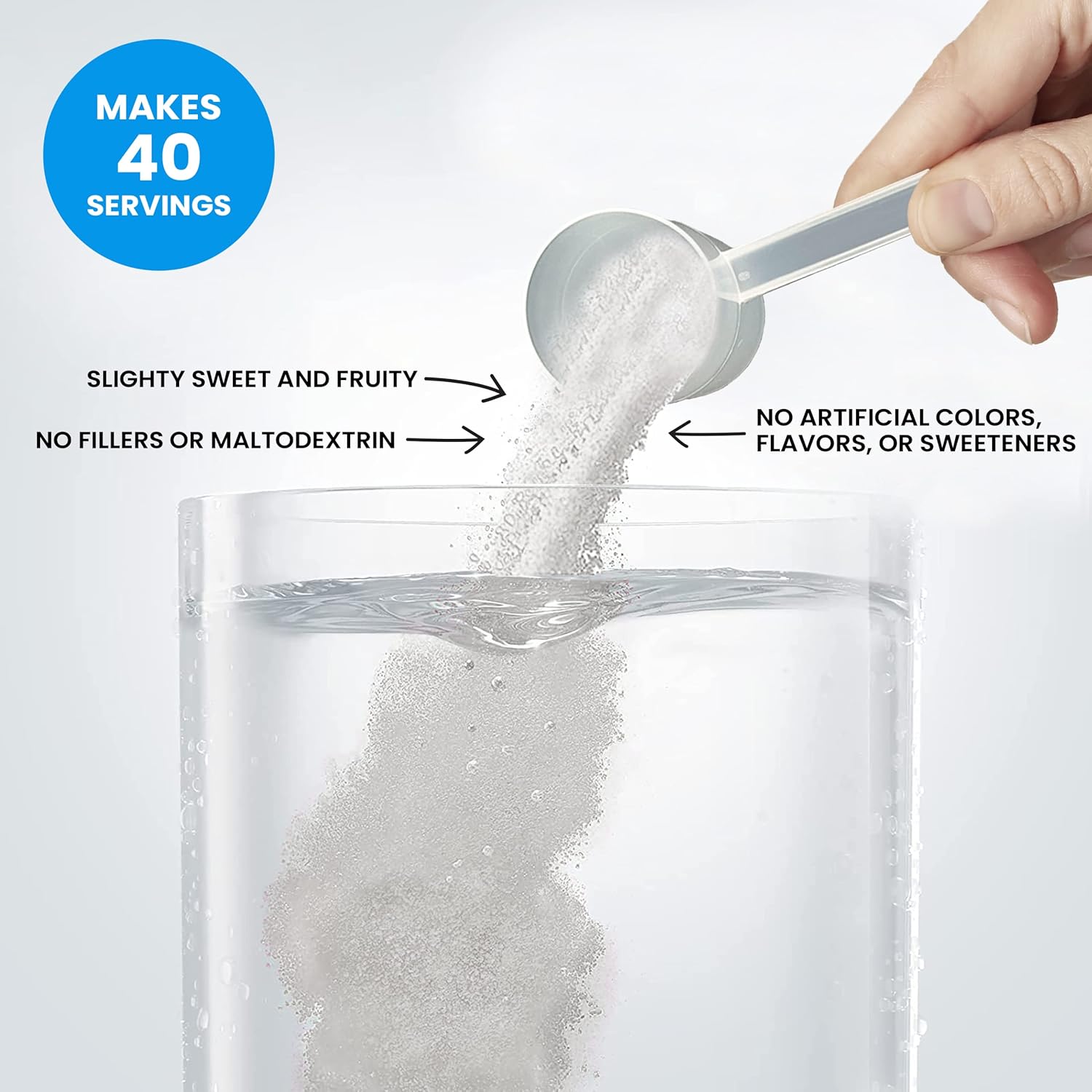 Isotonic Electrolyte Hydration Powder Drink Mix, Gluten-Free Post Workout Mix, Cool Citrus Flavor - 35 oz. Pack - Espot.com.au