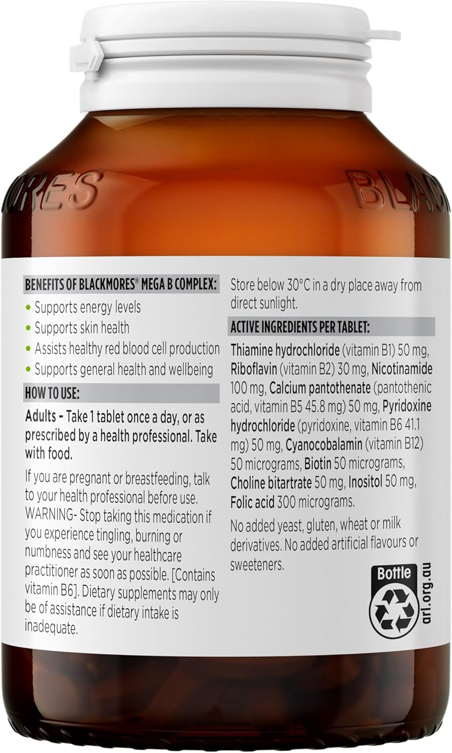 blackmores-mega-b-complex-tablets---pack-of-200---supports-energy-production-nervous-system-health-3
