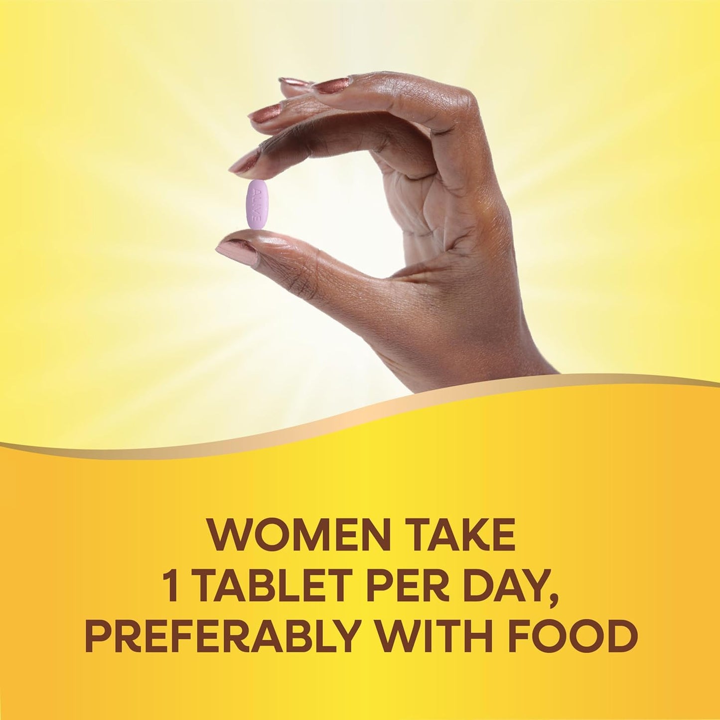 Women's Multivitamin for Energy, Hair, Skin & Nails - B-Vitamins, 130 Tablets - Espot.com.au