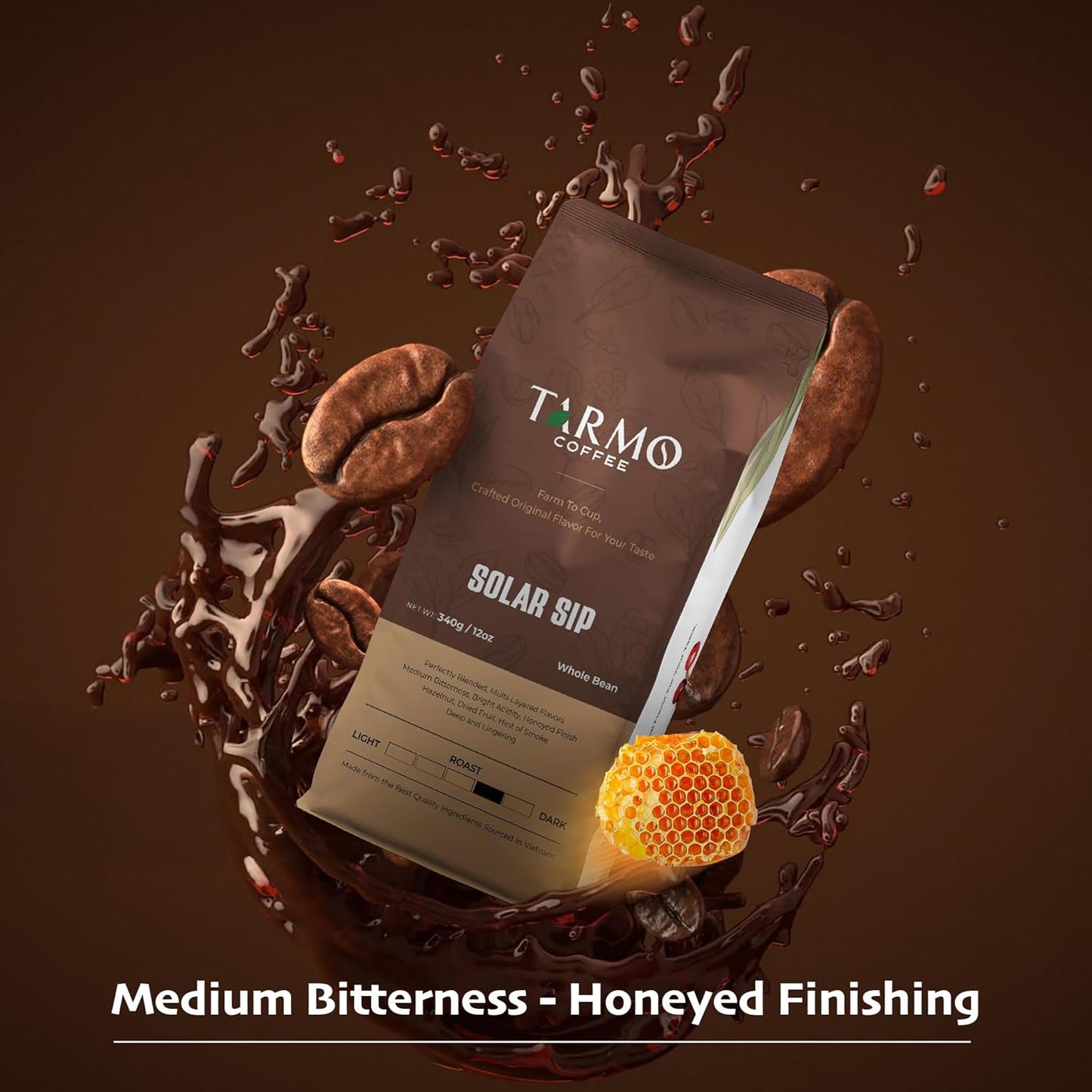 solar-sip-low-acid-vietnamese-coffee-blend---premium-robusta-arabica-beans-whole-bean-dark-roast---12-oz-bag-3