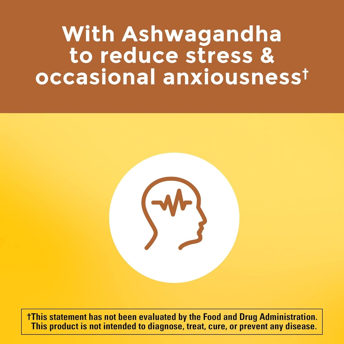 Nature Made Multi + Ashwagandha Stress Relief Multivitamin, 60 Capsules, Daily Support - Espot.com.au