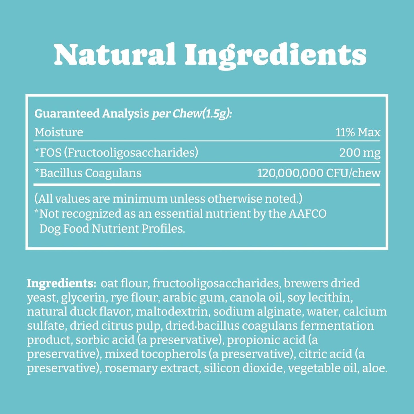 dog-probiotics-prebiotic-for-gut-digestive-health-yeast-balance-immune-support-skin-coat-health---duck-flavor-90-count-6