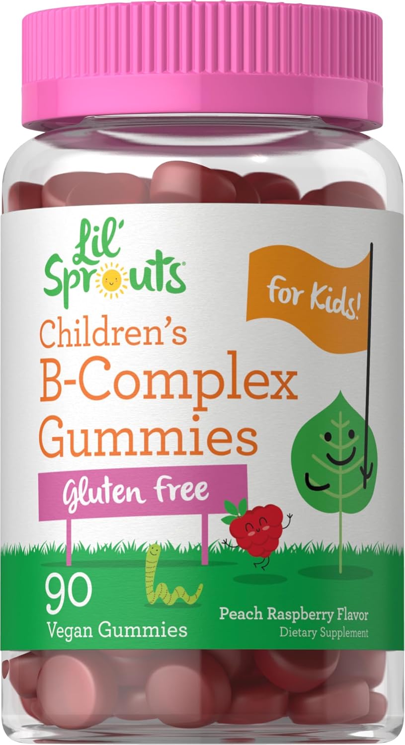carlyle-kids-b-complex-gummies---90-count-peach-raspberry-flavor---non-gmo-gluten-free-vegan-supplement-for-lil-sprouts-1