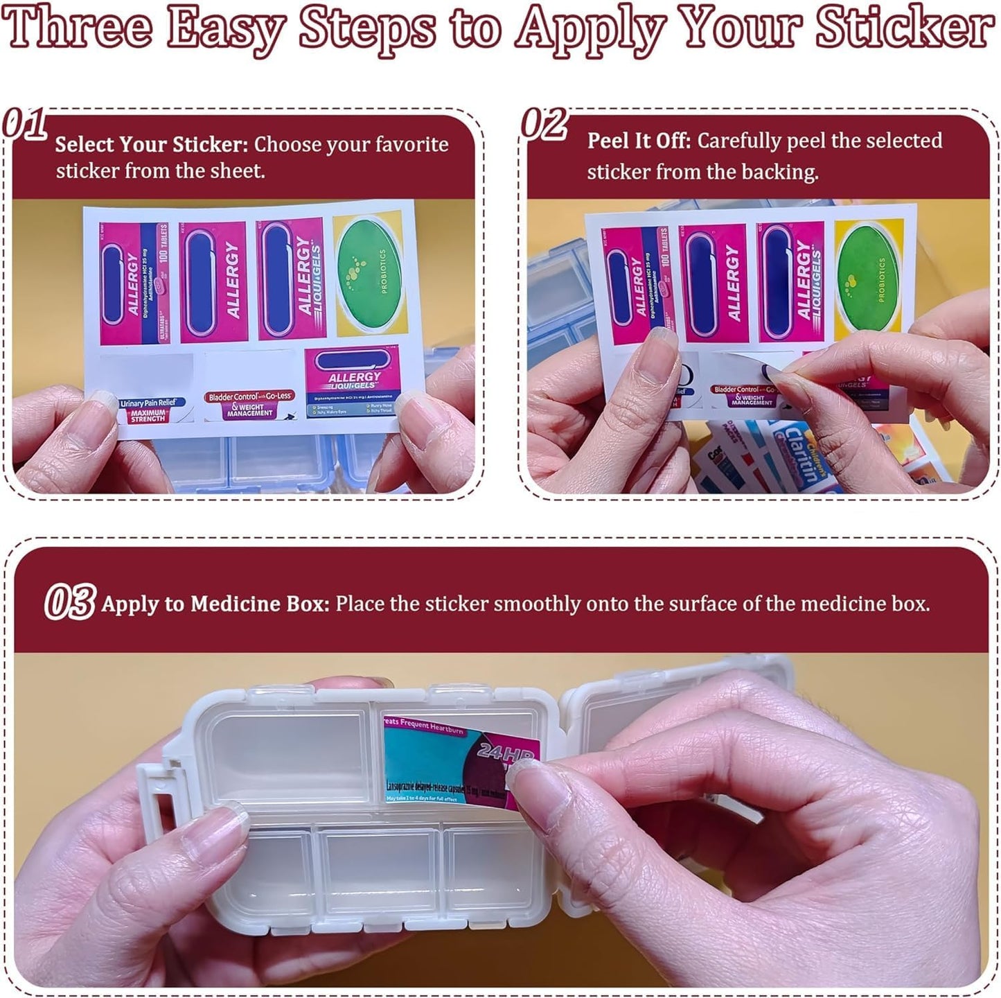 purple-pocket-pharmacy-with-146-medicine-labels---mini-pill-organizer-for-travel---daily-medication-storage-case---7-day-pill-container-2