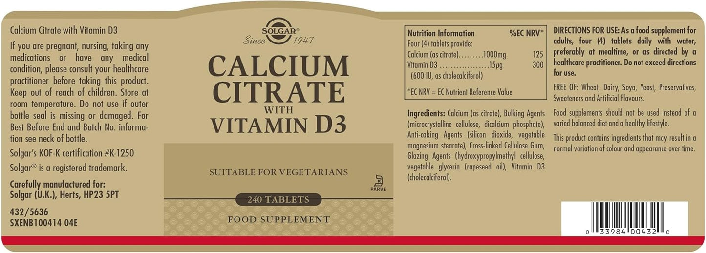 solgar-calcium-citrate-and-vitamin-d3-tablets---240-count-pack-of-1---bone-health-and-immune-support-supplement-2