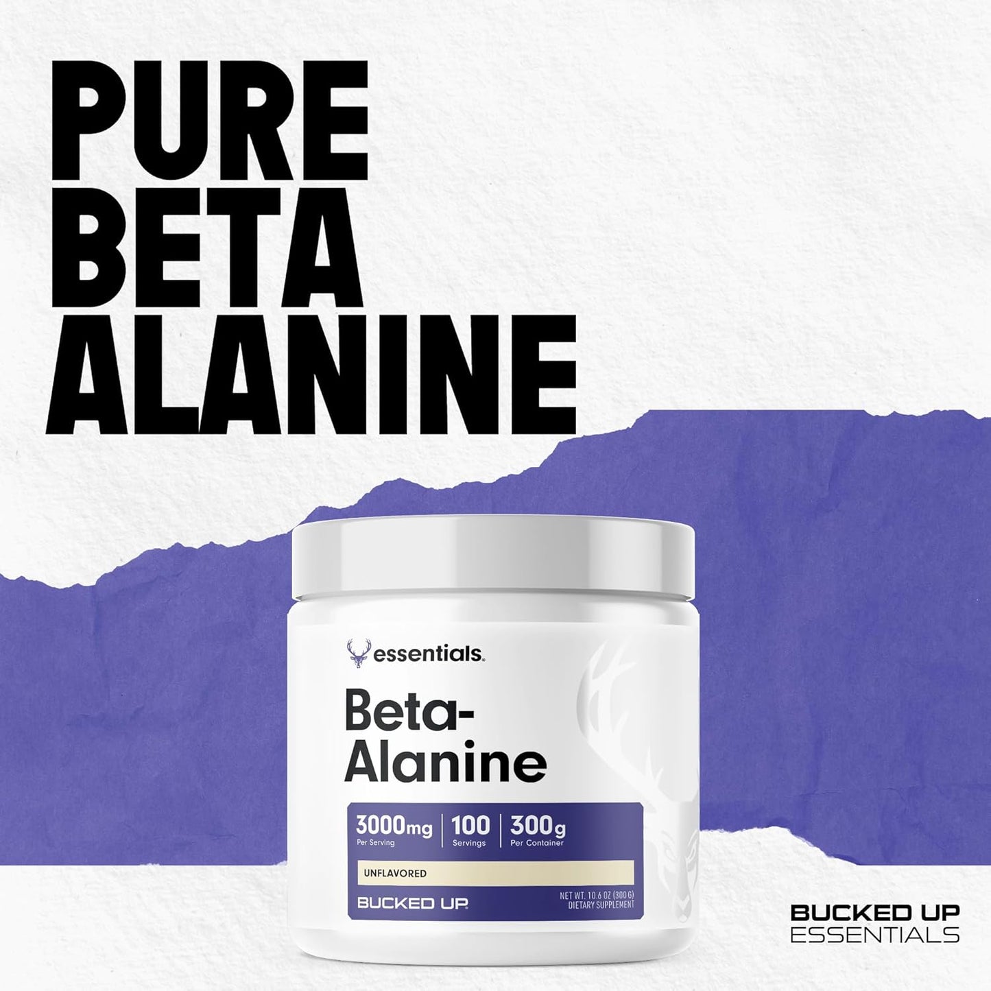 high-quality-bucked-up-beta-alanine-powder---300mg-non-gmo-gluten-free-unflavored---100-servings-5
