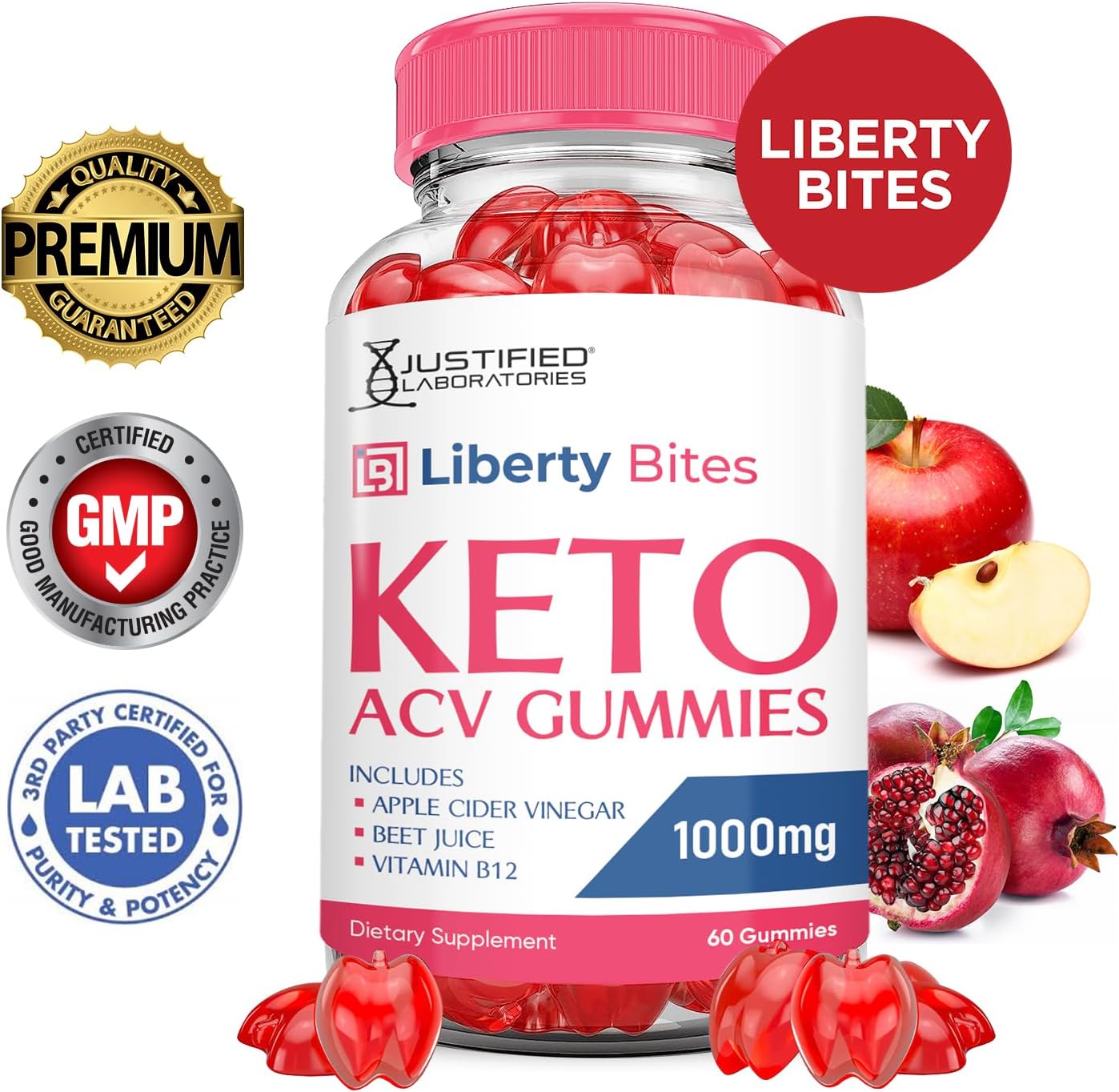 3-pack-liberty-bites-keto-acv-gummies-1000mg-with-pomegranate-beet-juice-powder-b12---vegan-non-gmo---180-gummys-2