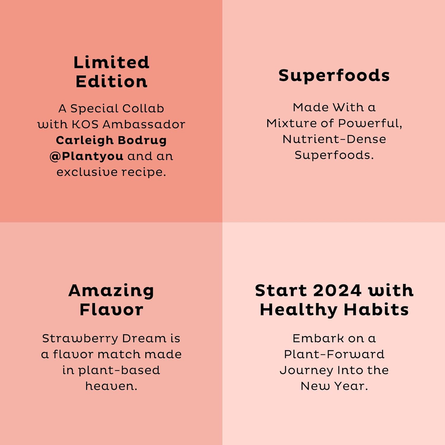 organic-strawberry-dream-plant-protein-powder---vegan-superfood-blend-for-women-men---rich-in-vitamins-minerals---dairy-soy-gluten-free---24-servings-2