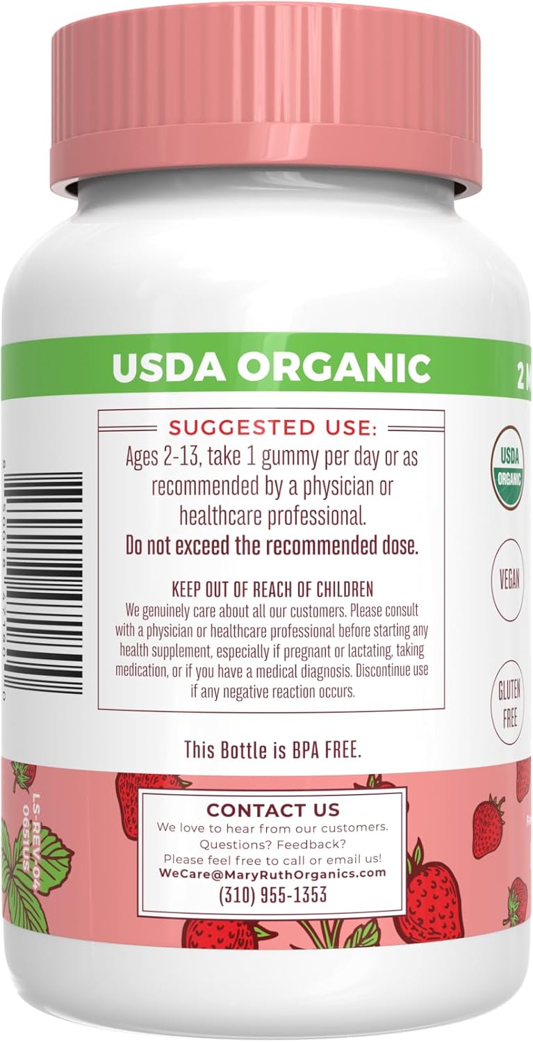 organic-kids-multivitamin-probiotic-gummies---mixed-berry-cherry-strawberry---usda-certified-gelatin-free---immunity-gut-health-support---vegan-non-gmo-7