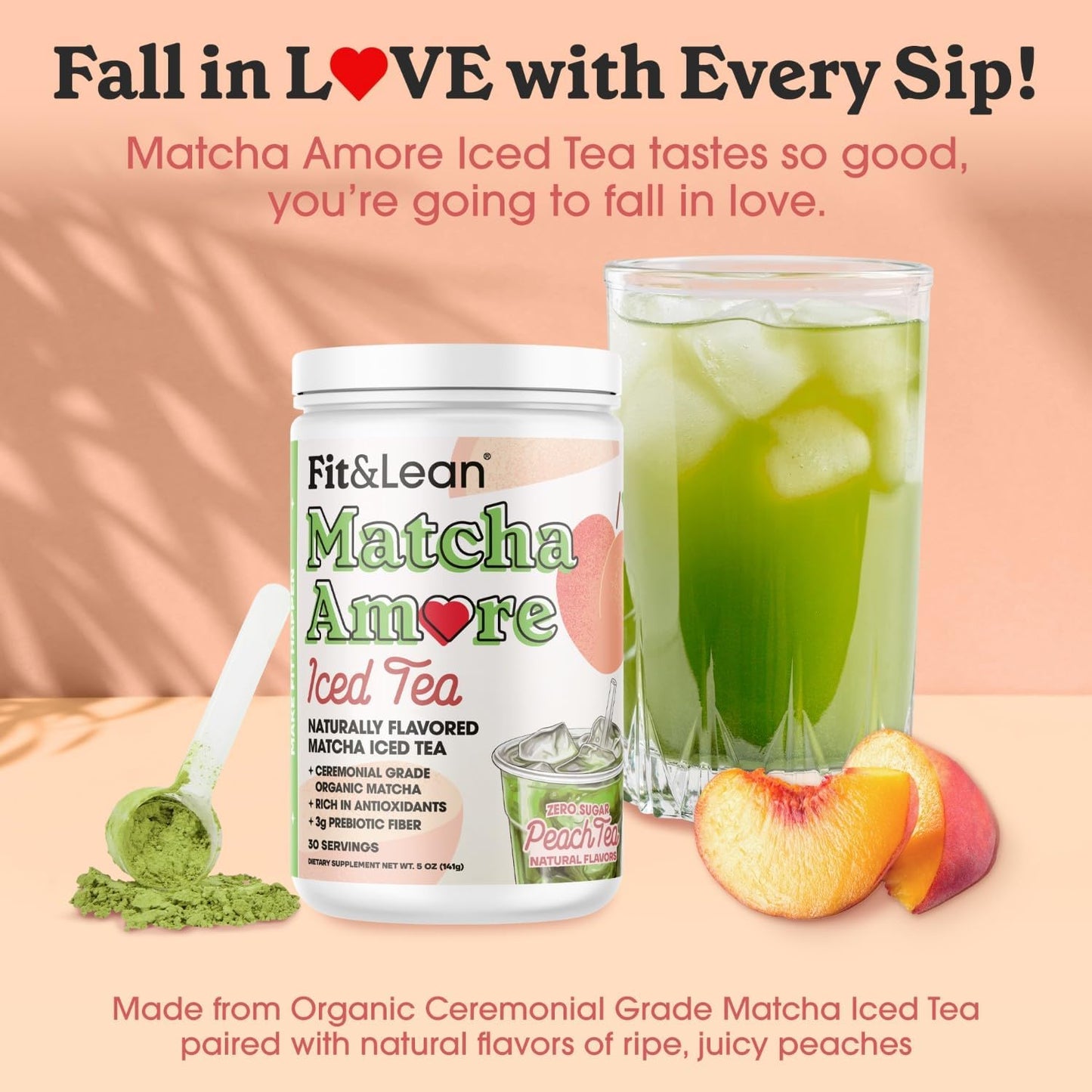 organic-peach-matcha-green-tea-with-prebiotic-fiber-and-l-theanine---naturally-flavored-zero-sugar-non-gmo---30-servings-2