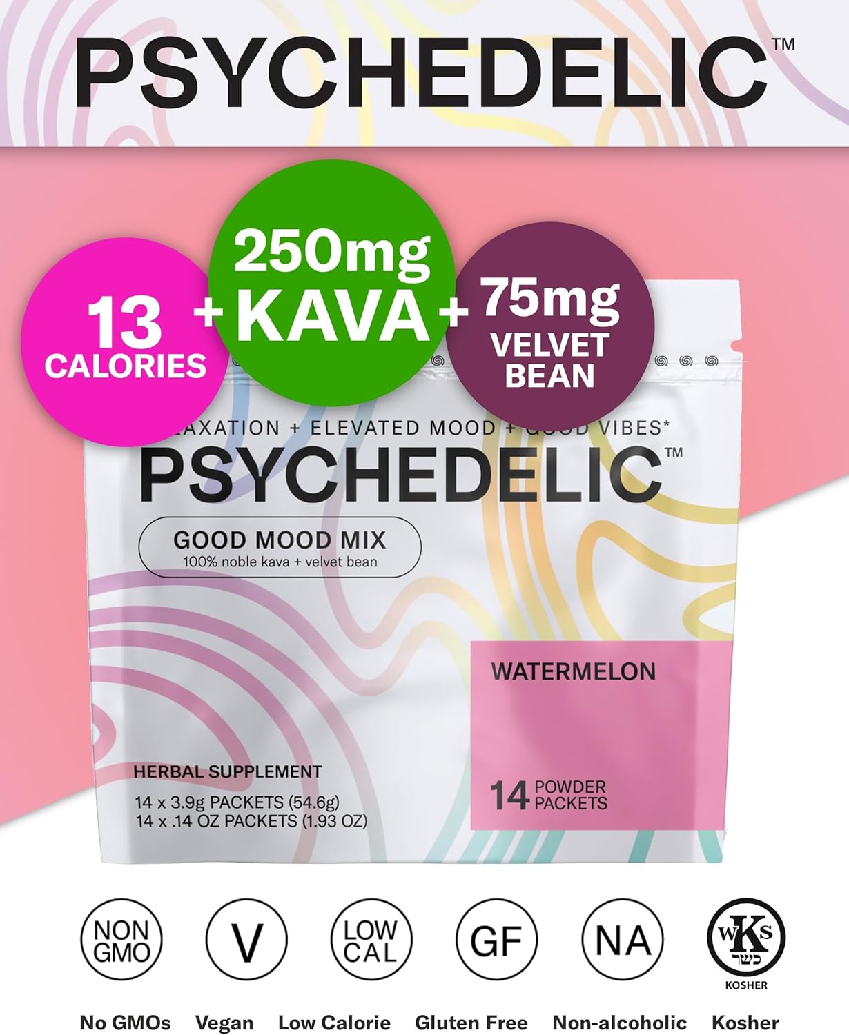 watermelon-flavored-kava-powder-packets-for-calming-vibes---easy-open-single-serving-mix-with-mucuna-pruriens-and-stevia---non-alcoholic-adaptogen-mocktails---14-stick-pack-3