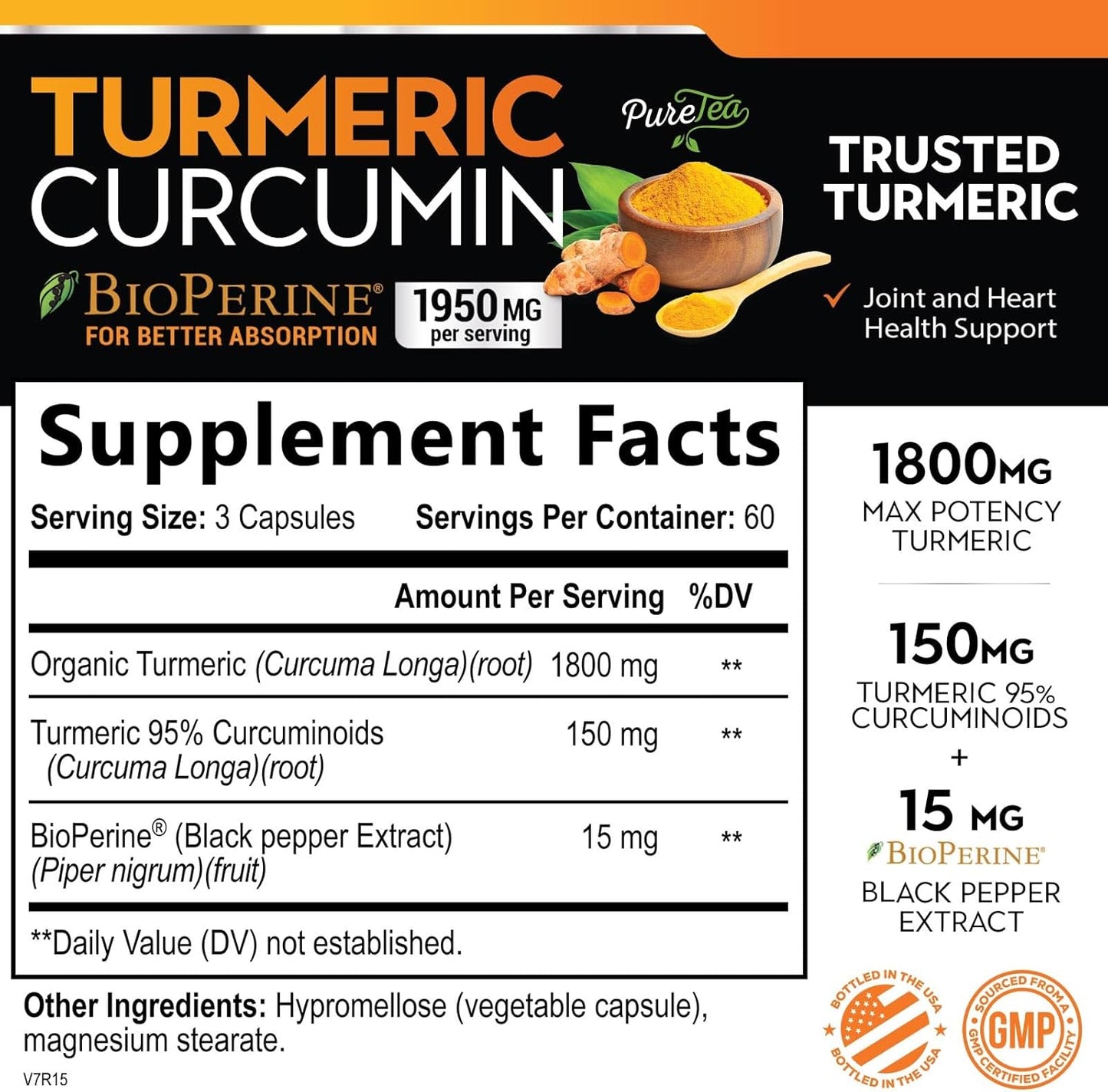 high-potency-turmeric-curcumin-supplement-with-bioperine-for-enhanced-absorption---1950mg-95-curcuminoids-joint-support---non-gmo---180-capsules-2
