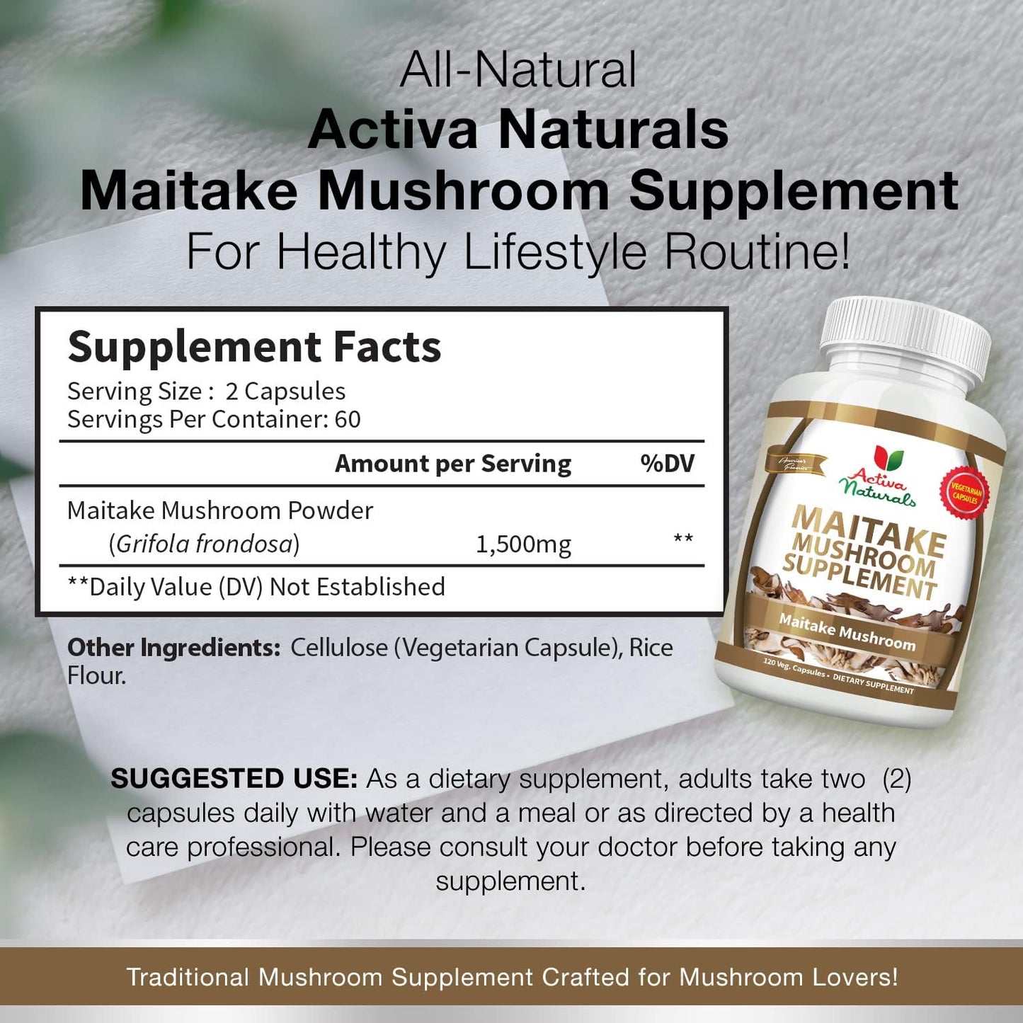 activa-naturals-maitake-mushroom-supplement---120-veg-capsules-with-grifola-frondosa-mushrooms-for-immune-support-3