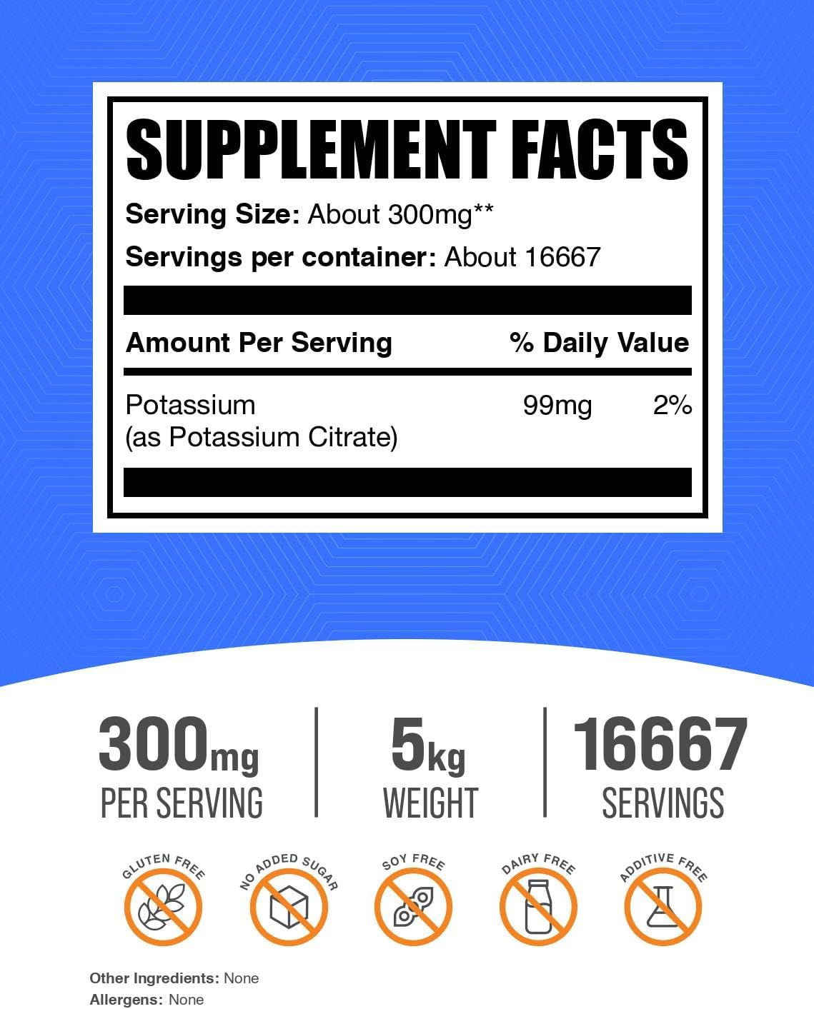 bulksupplementscom-potassium-citrate-powder---99mg-potassium-supplement-gluten-free-300mg-per-serving-5kg-11-lbs---pack-of-5-2