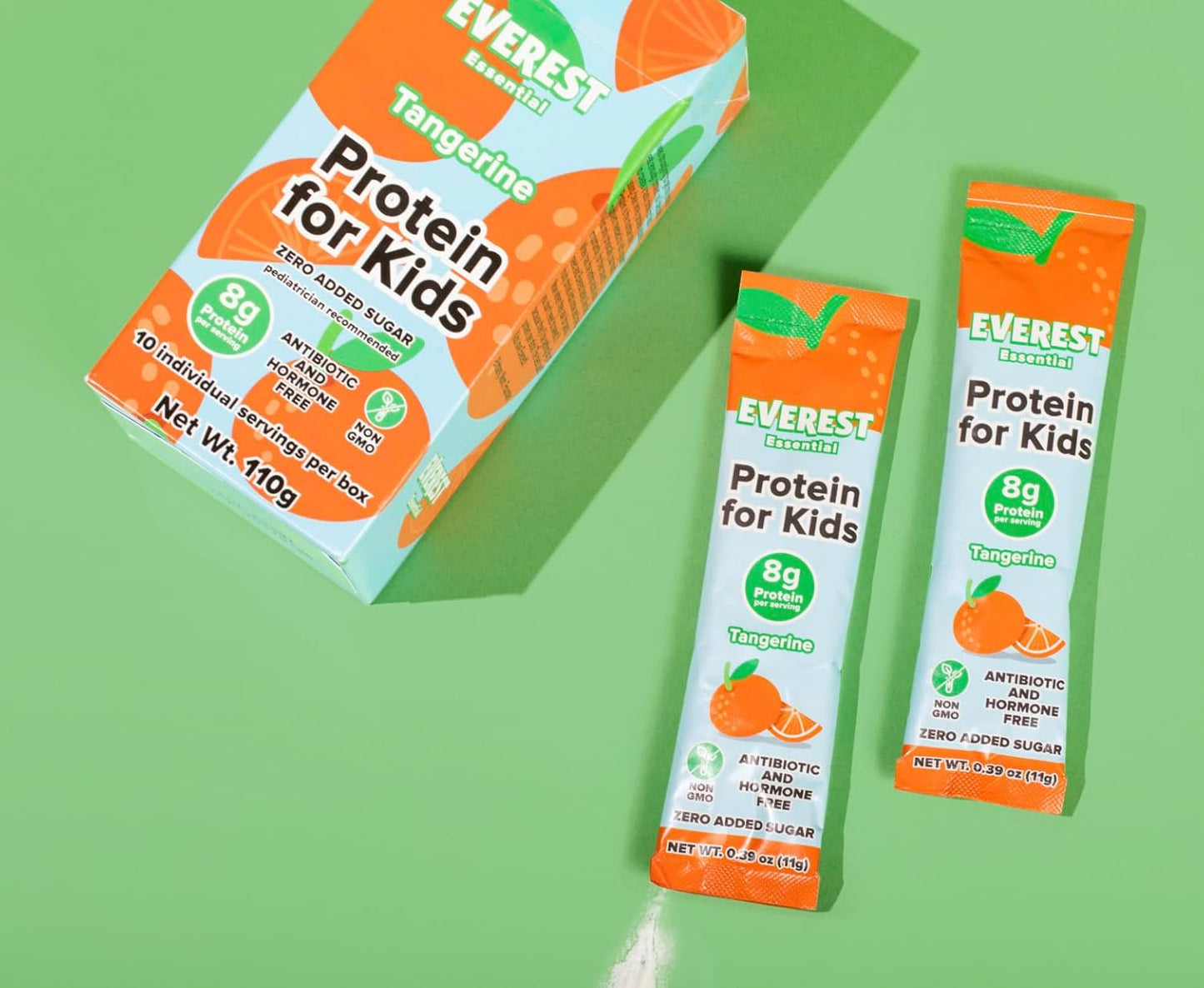 Clear Whey Protein - Tangerine Flavor, 20g Protein, Zero Sugar & Oil, Easy to Mix in Water, Light & Refreshing Formula - Espot.com.au