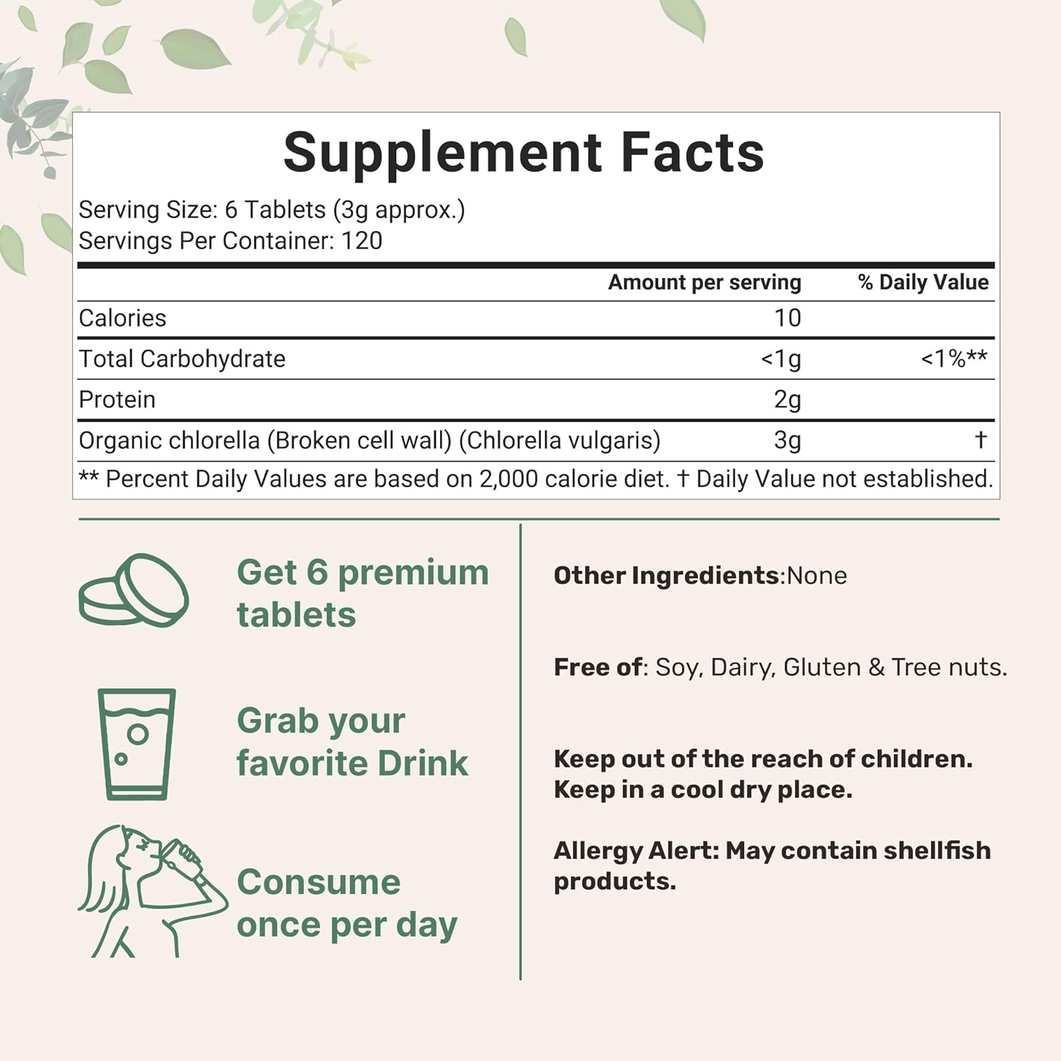 organic-chlorella-tablets-500mg---720-tabs-360g-4-month-supply-rich-in-protein-vitamins-non-gmo-superfood-with-broken-cell-wall-vegan-friendly-3