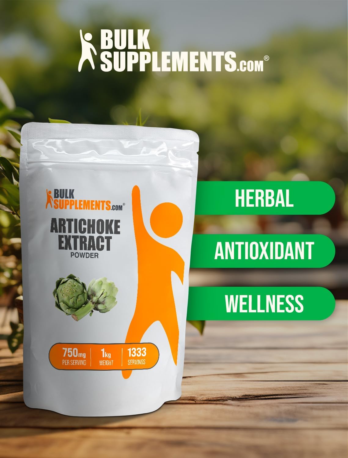 bulksupplementscom-artichoke-extract-powder---750mg-per-serving-herbal-gluten-free-pack-of-5-artichoke-leaf-stem-supplement---5kg-5