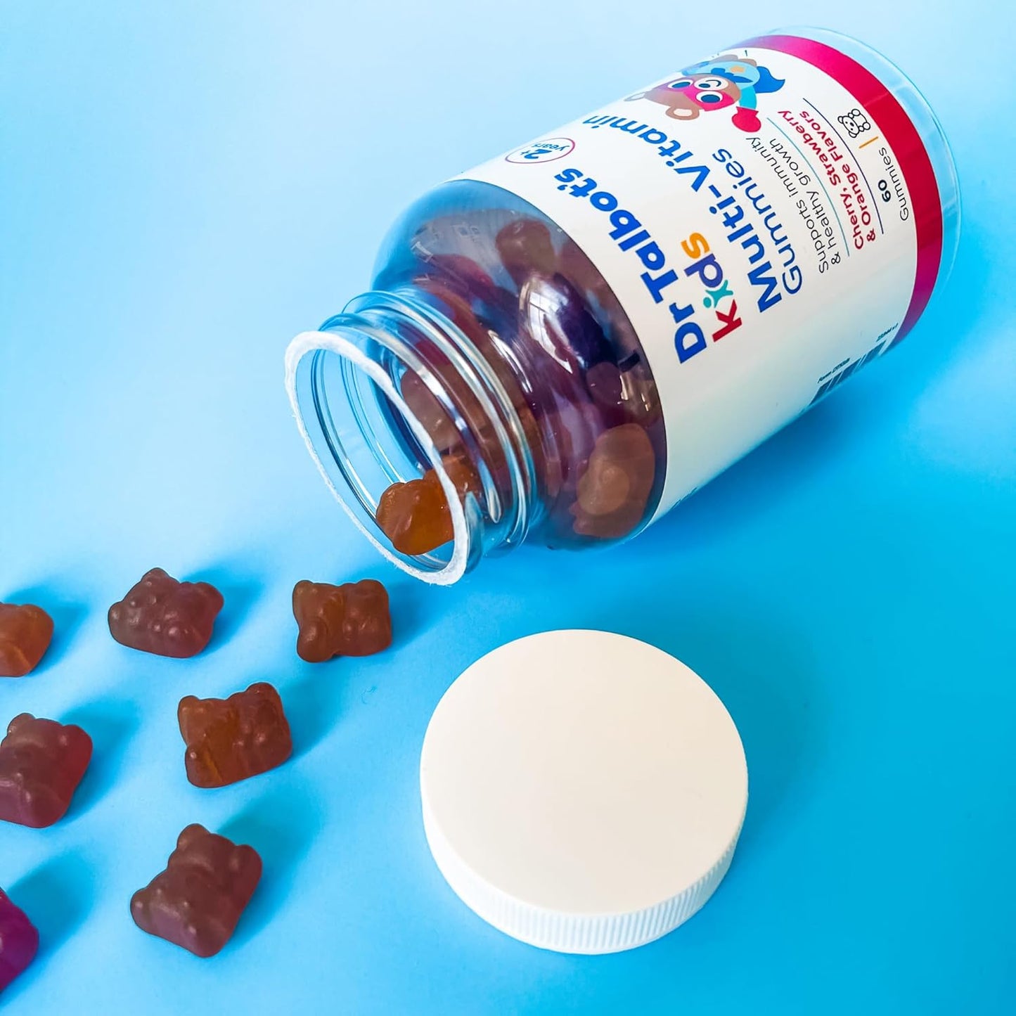 childrens-multi-vitamin-gummies---immunity-growth-support---60-gummies---ages-2---strawberry-cherry-orange-flavors---vitamin-a-c-b-12-zinc-2