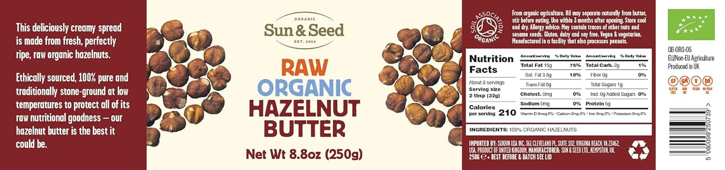 organic-hazelnut-nut-butter-spreads---gluten-free-keto-friendly-and-ultra-nutritious---2-pack-of-250g-jars-by-sun-seed-2