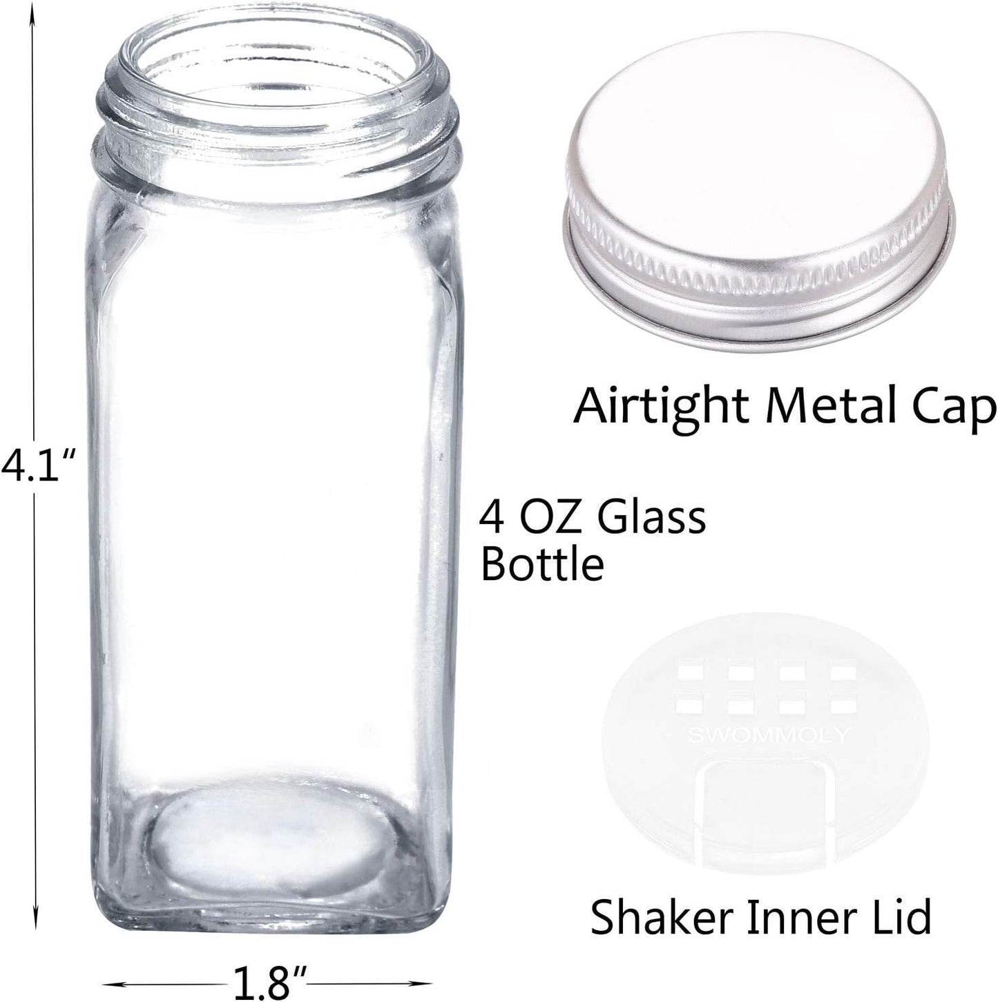 66-glass-spice-jars-set-with-labels-chalk-marker-and-funnel---square-4oz-airtight-containers-with-poursift-shaker-lid-5