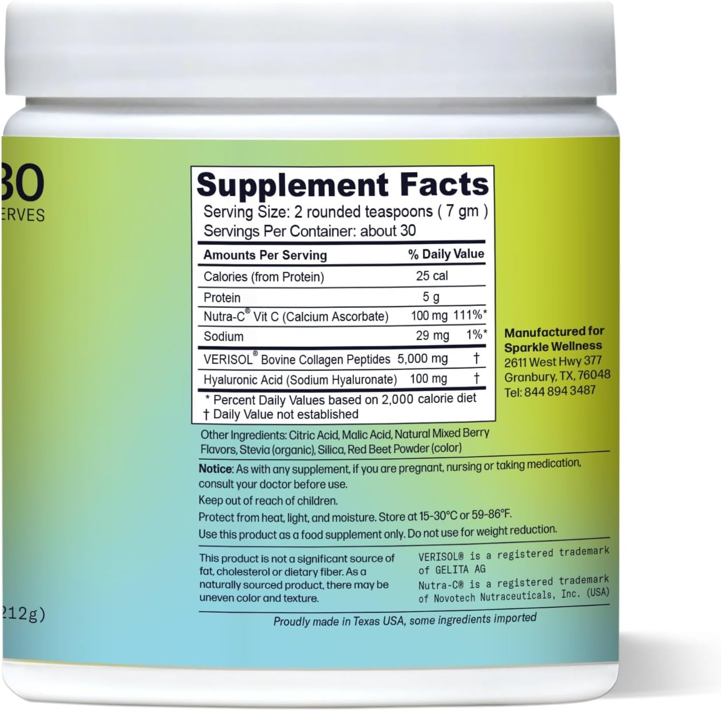 3-pack-sparkle-collagen-wellness-skin-boost-plus-mixed-berry---30-servings-collagen-powder-with-verisol-peptides-vitamin-c-hyaluronic-acid-enhance-skin-elasticity-3