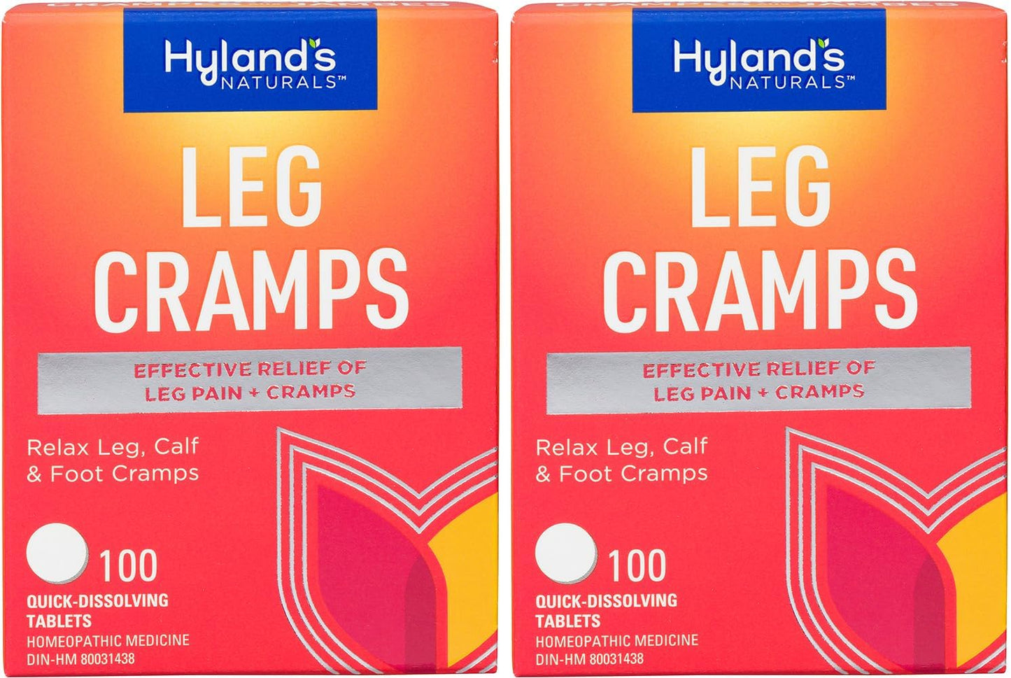 Hyland's Leg Cramps Tablets - Pack of 100 (2 Pack) - Espot.com.au