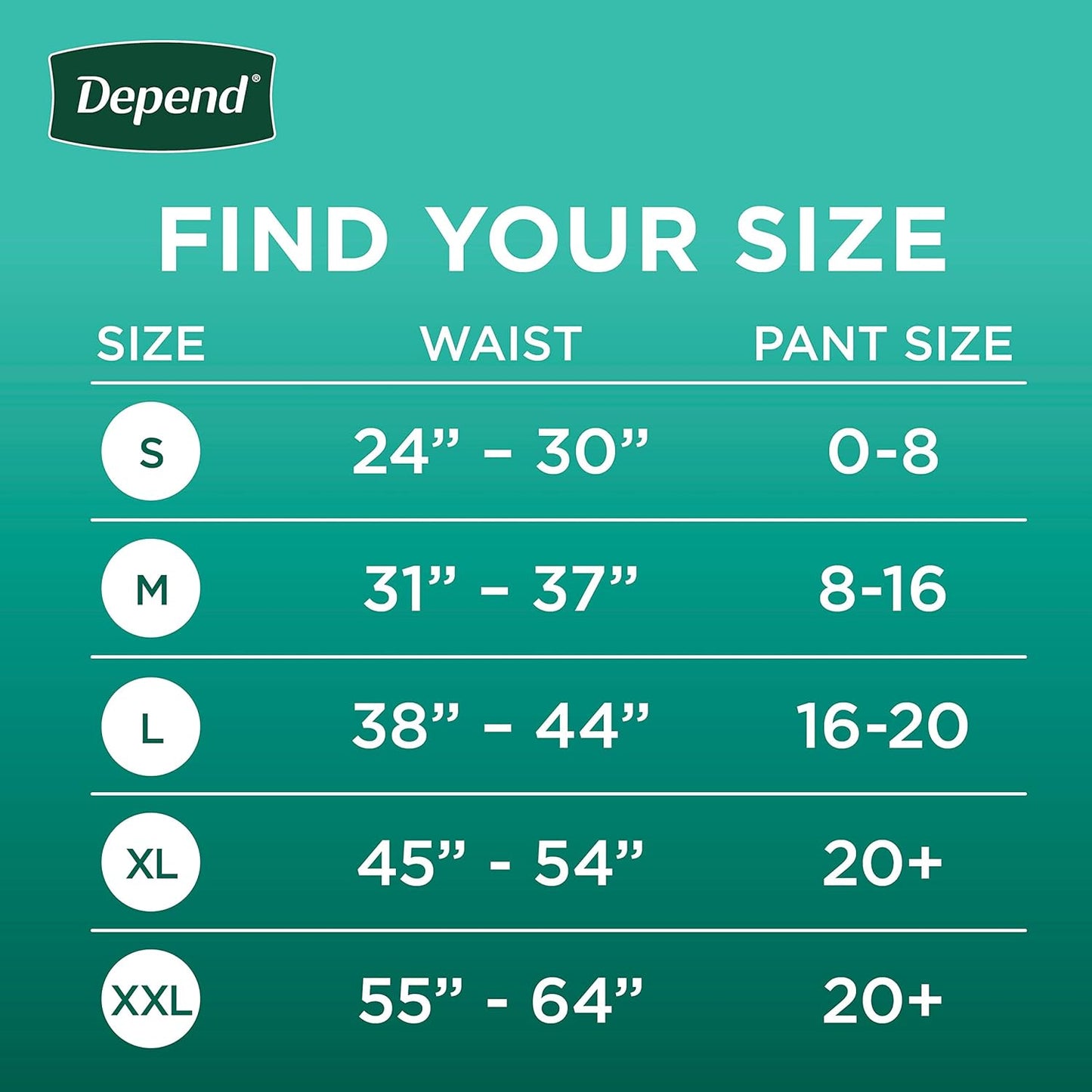 Depend Fresh Protection Women's Disposable Incontinence Underwear, Maximum Absorbency, XXL, Blush, 44 Count (2 Packs) - Espot.com.au