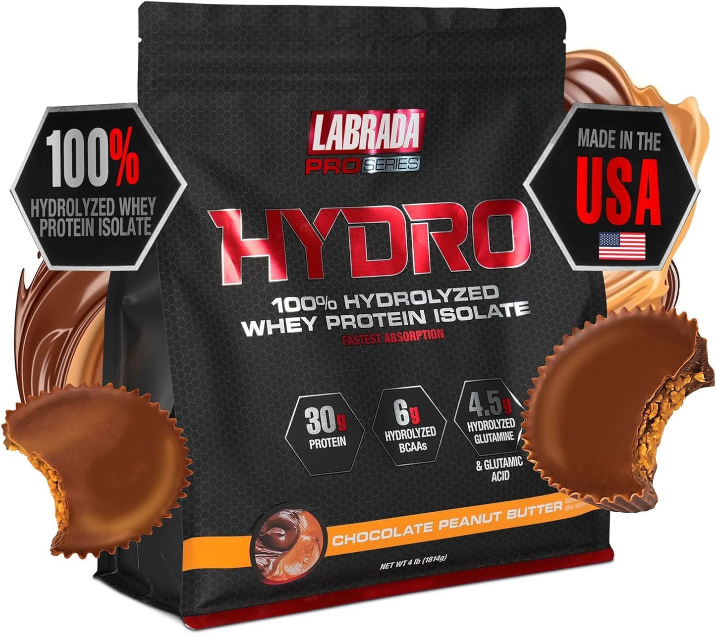 labrada-hydro-whey-protein-isolate-powder---100-pure-lactose-free-glutamine-enriched-fast-digesting-instant-mix-delicious-taste---45-servings-4lb-peanut-butter-1