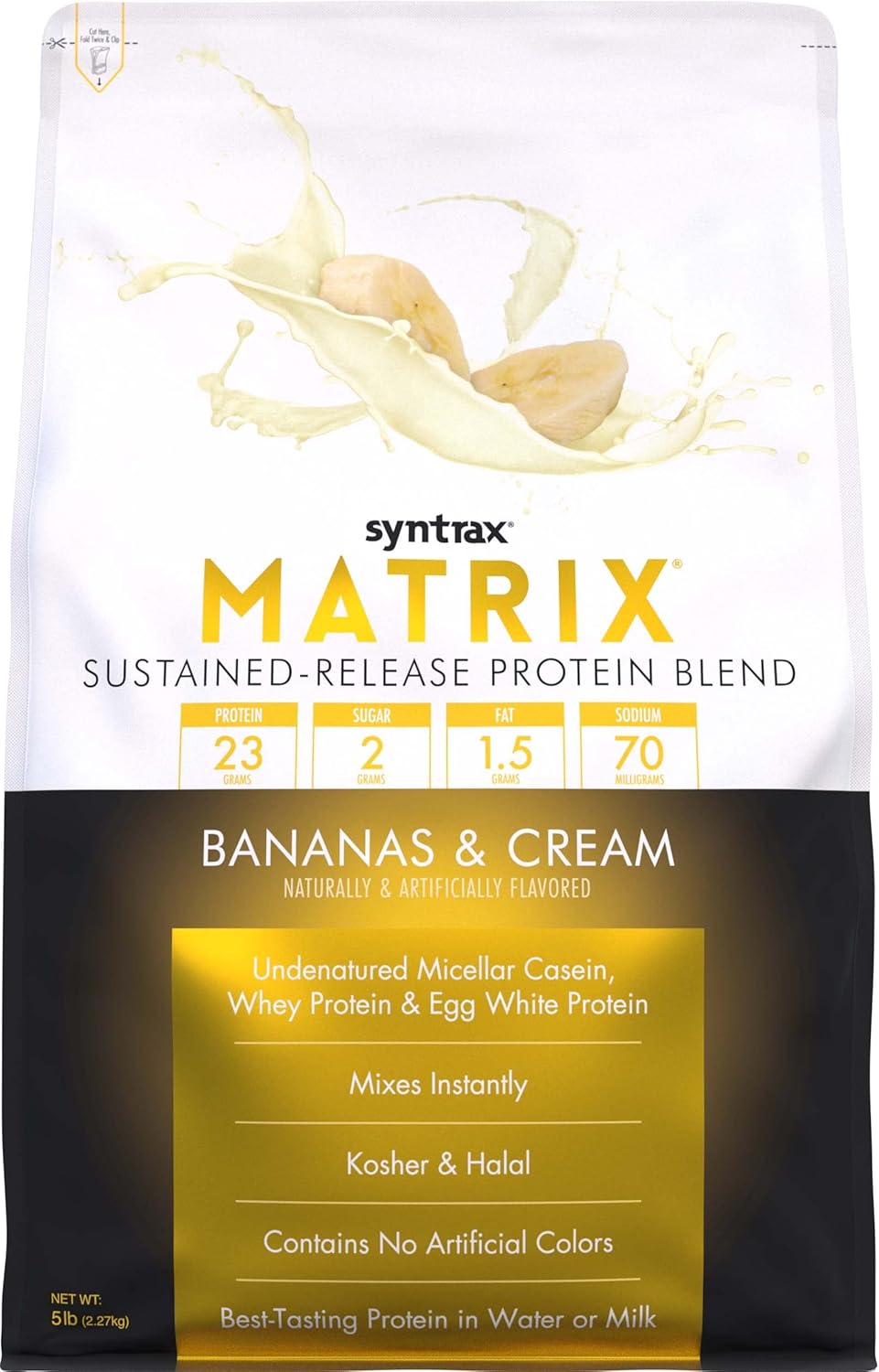 syntrax-nutrition-matrix-sustained-release-protein-blend-bananas-and-cream-5-lb---high-quality-protein-supplement-for-muscle-recovery-and-growth-1