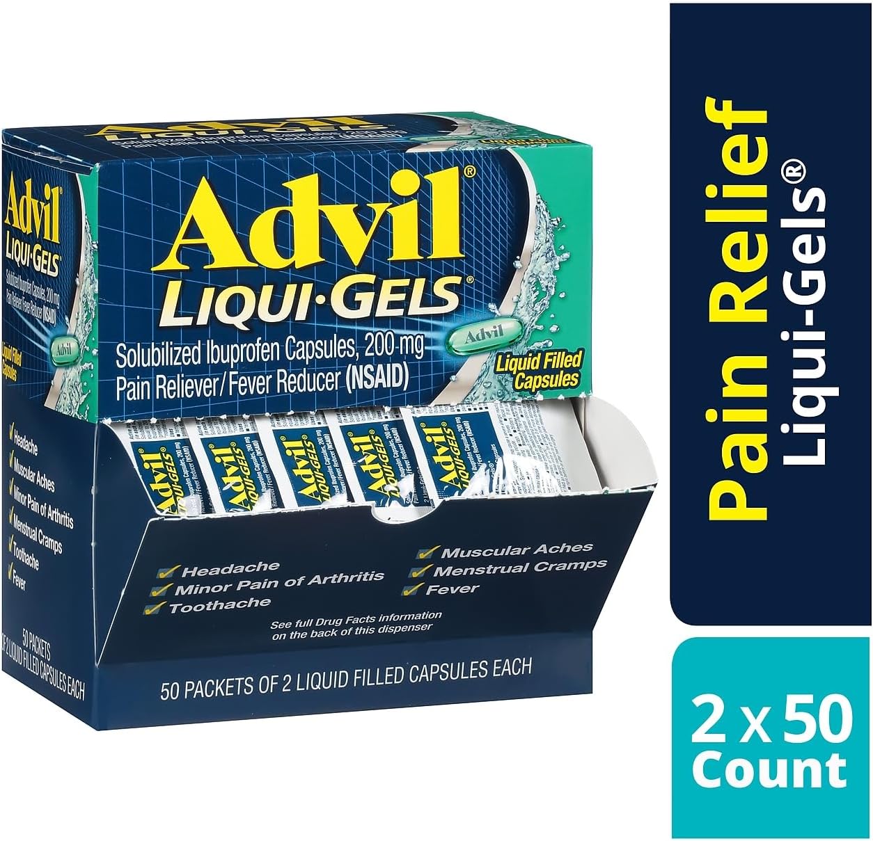 advil-liqui-gels-pain-reliever-200mg---100-packets---solubilized-ibuprofen-fever-reducer---box-of-50-packets-2