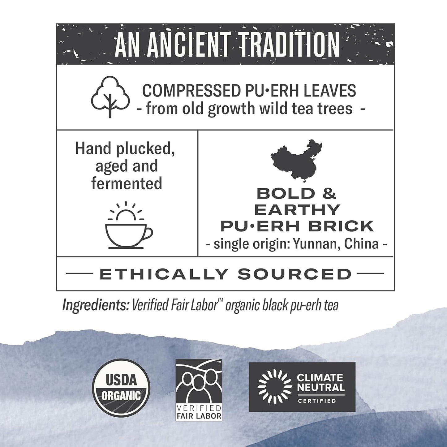 organic-aged-pu-erh-tea-brick---22-oz-loose-leaf-yunnan-black-tea---caffeinated---makes-48-pots-2