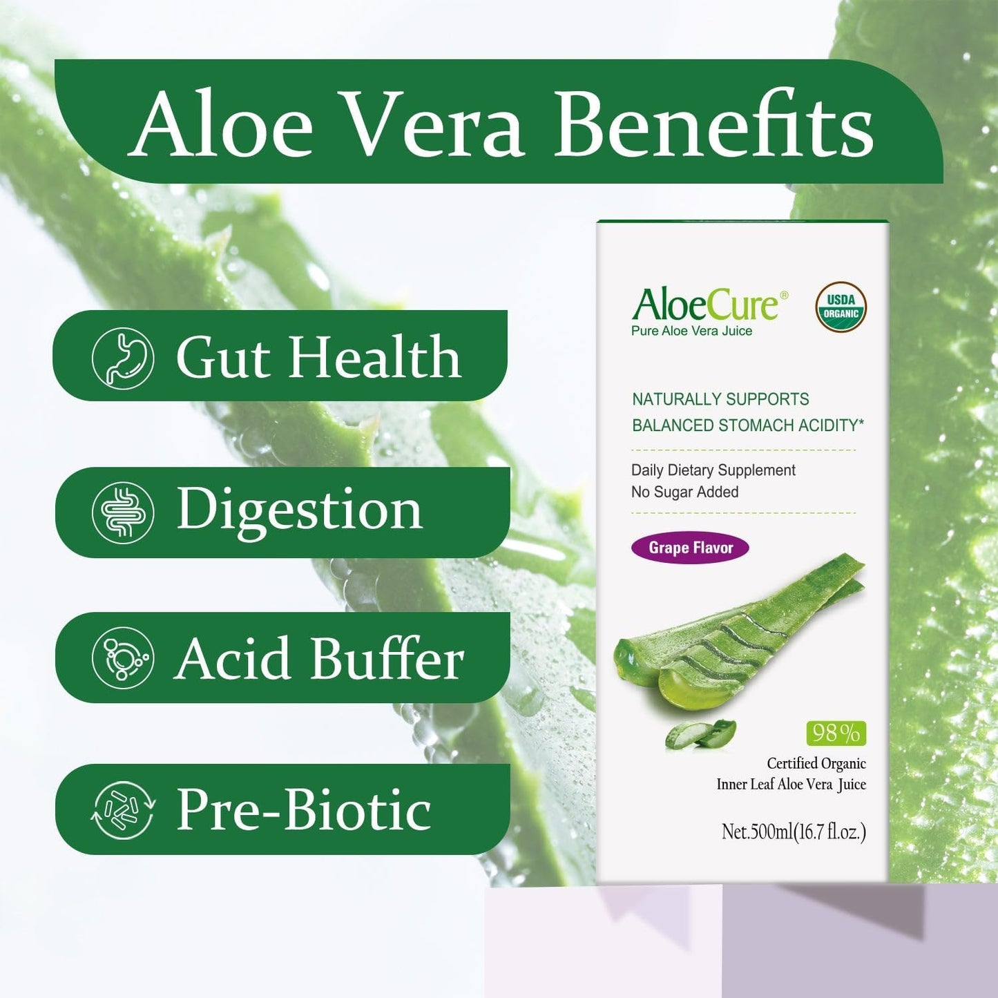 organic-aloe-vera-juice-grape-flavor-digestive-immune-health-supplement---usda-certified-freshly-harvested-balanced-stomach-acidity-167oz-x-2-bottles-2